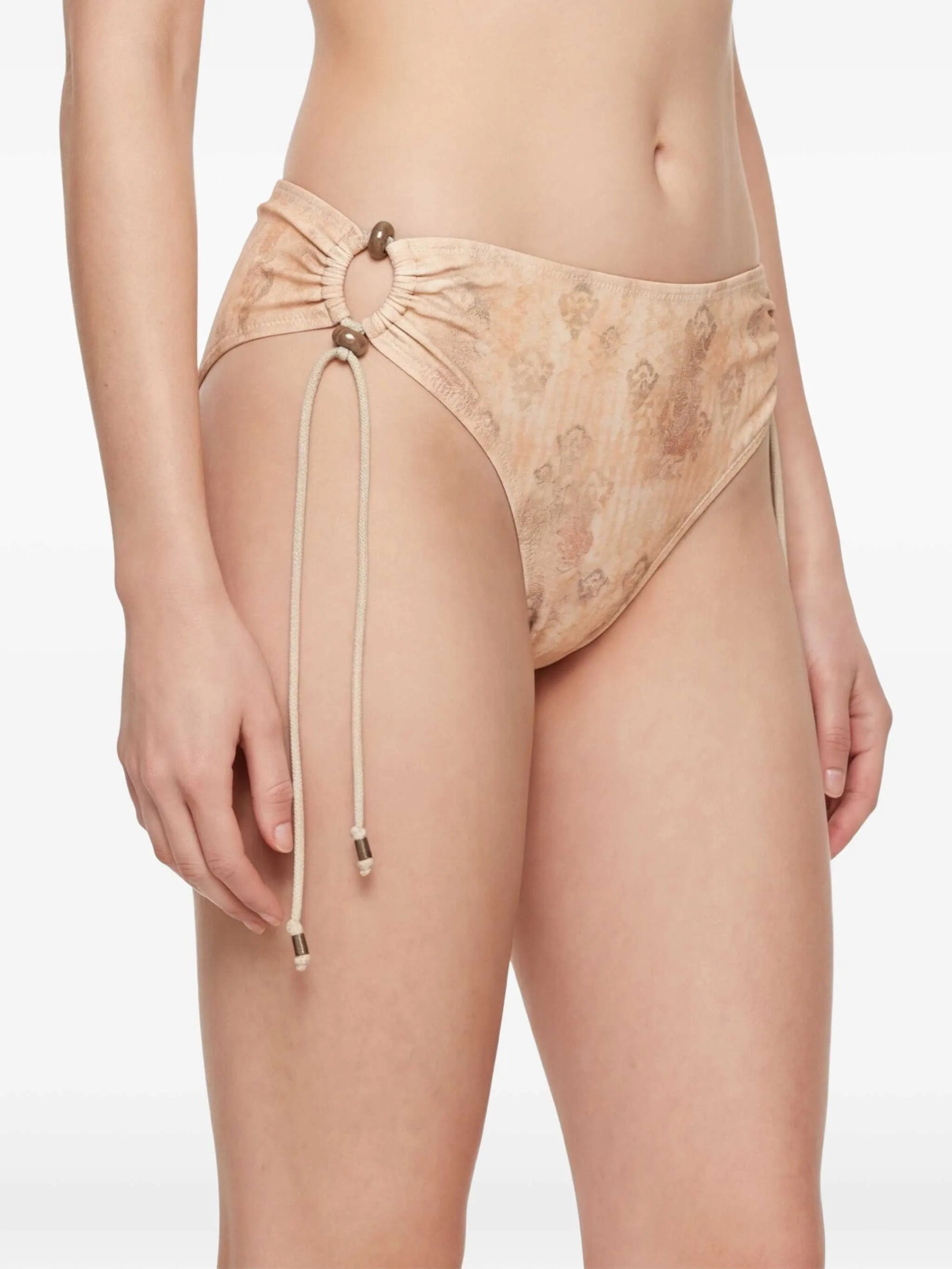 Alvina printed bikini bottoms