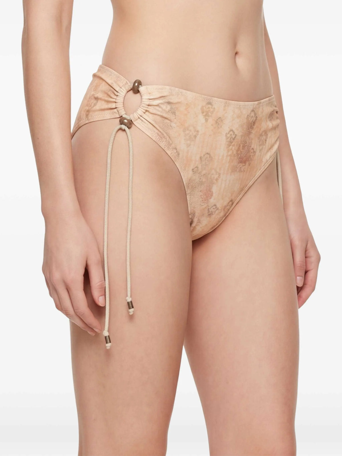 Alvina printed bikini bottoms
