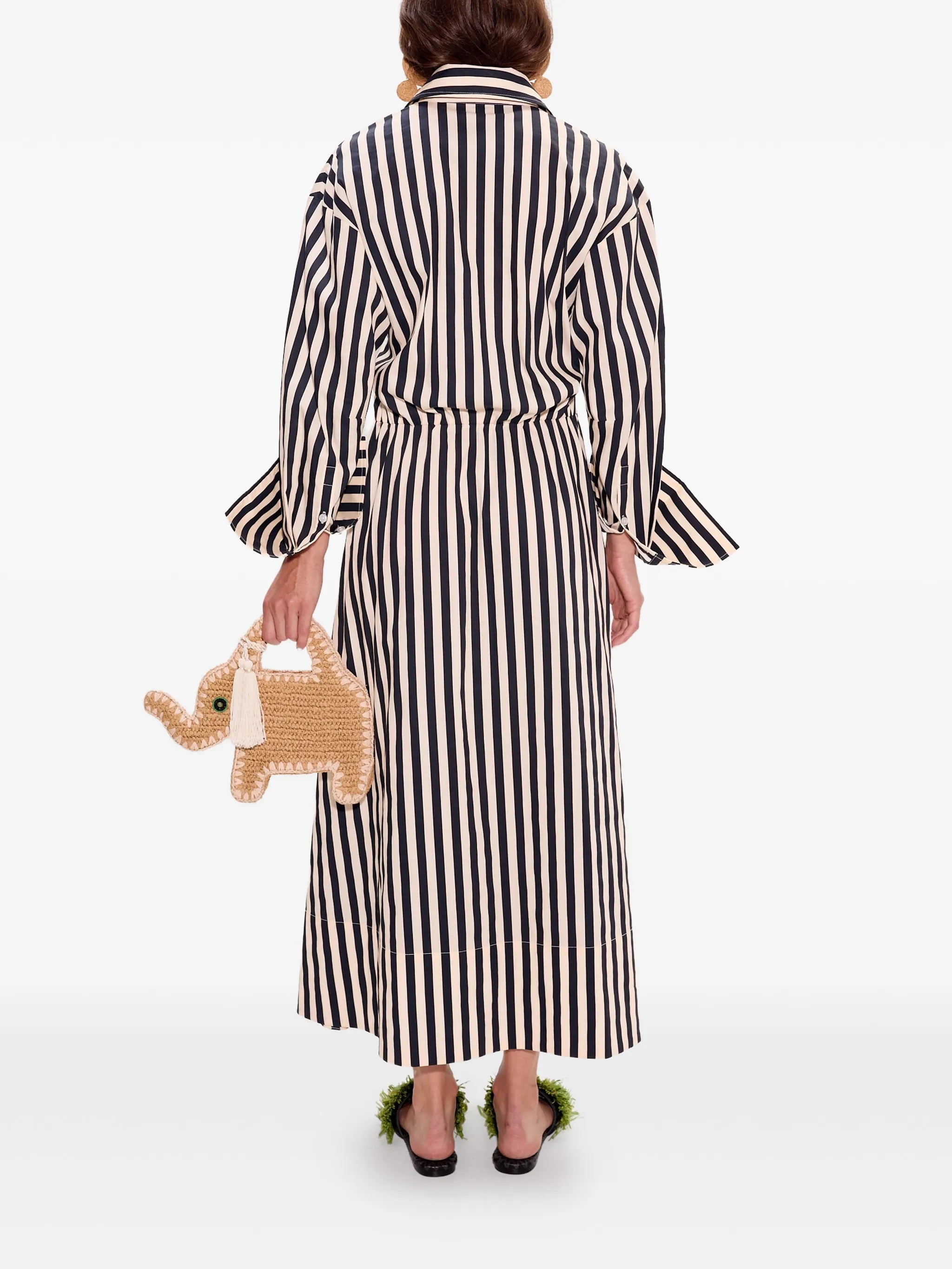 Inna striped maxi dress