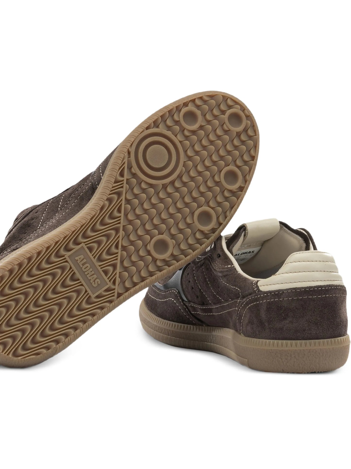 Tb.490 suede panelled sneakers