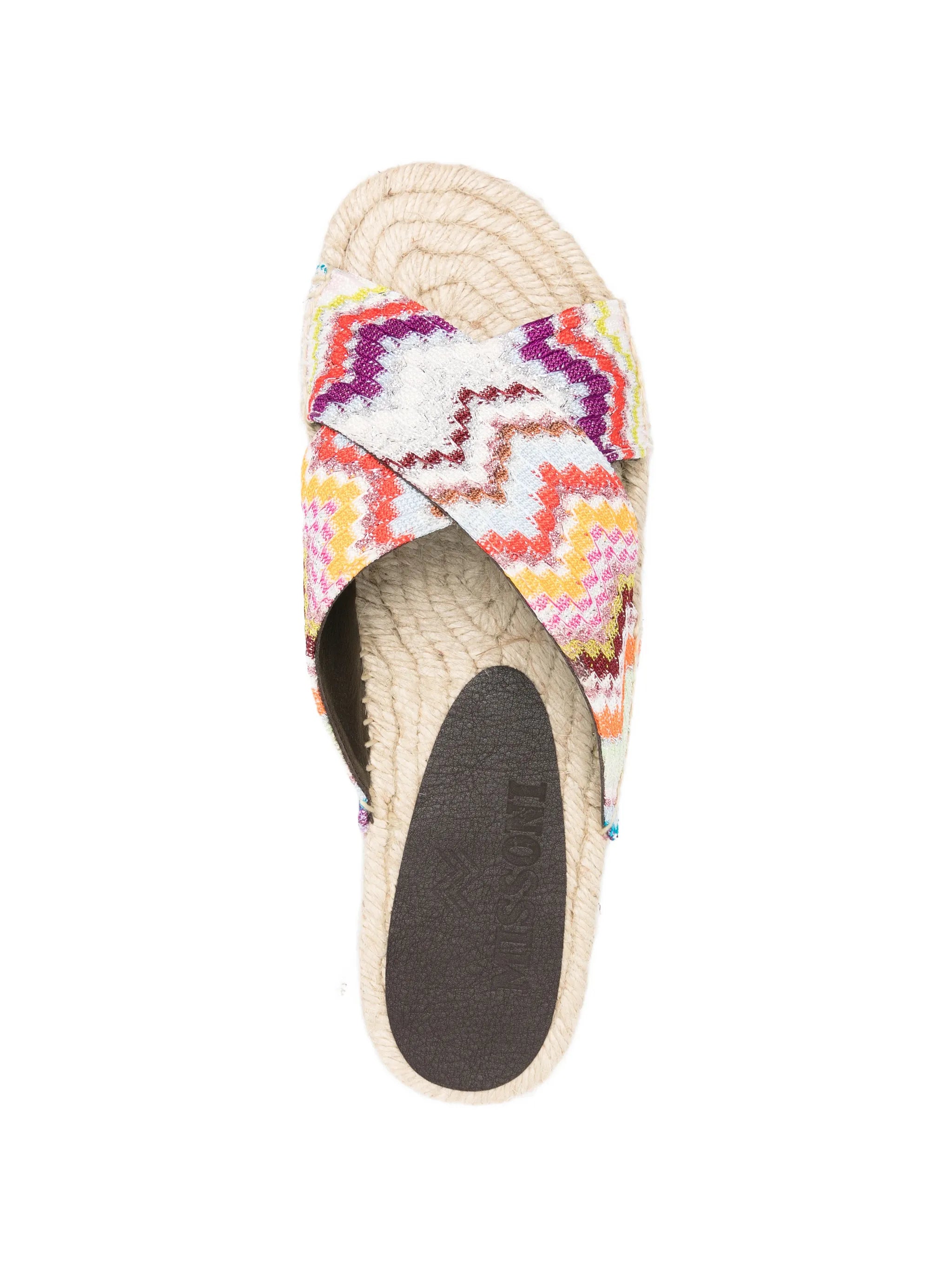 criss-cross strap espadrilles