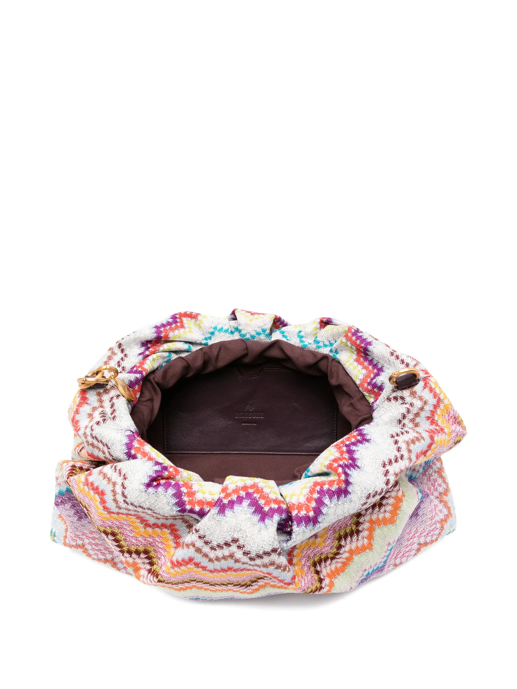 zig zag shoulder bag