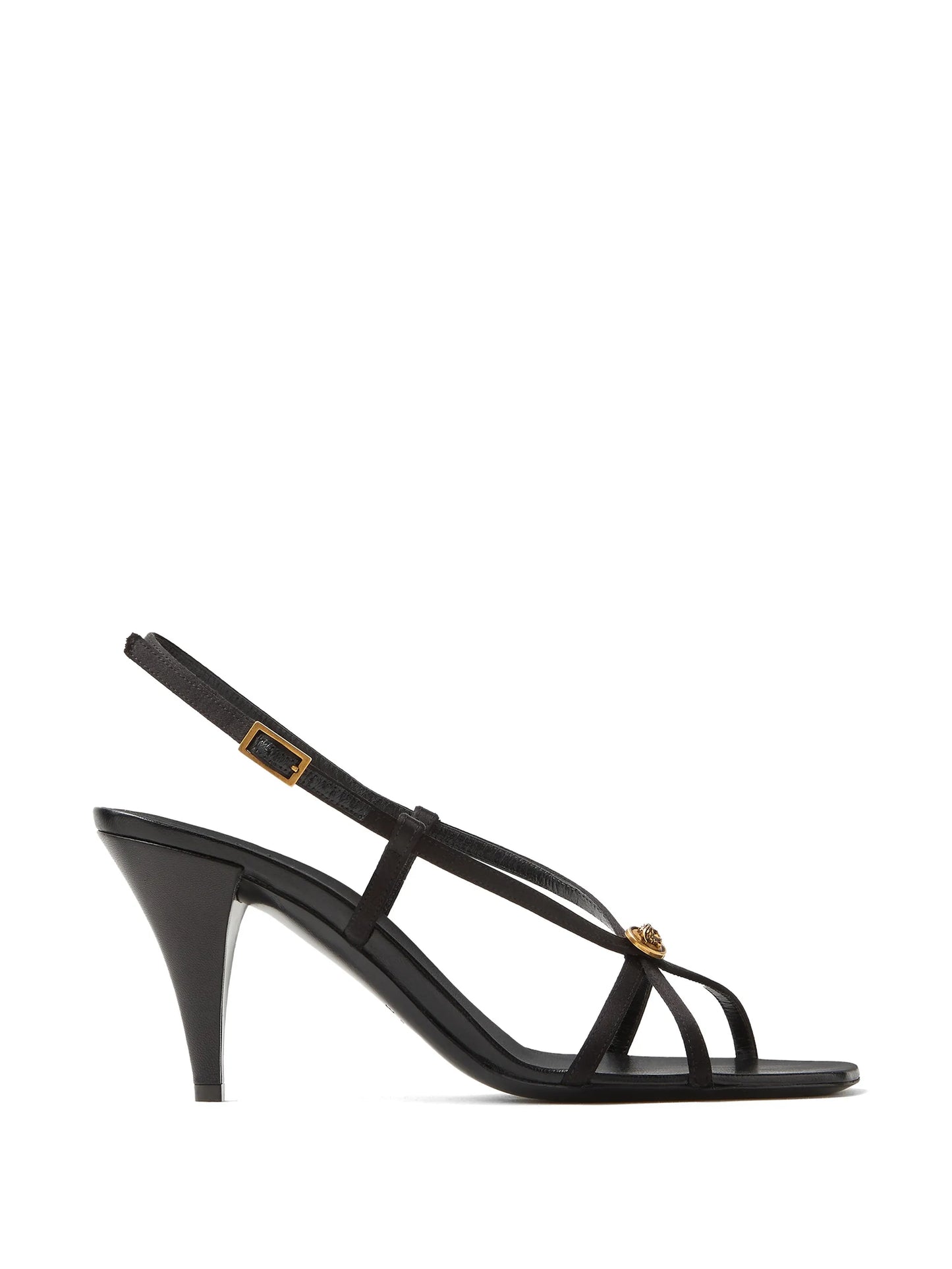 medallion strappy sandals
