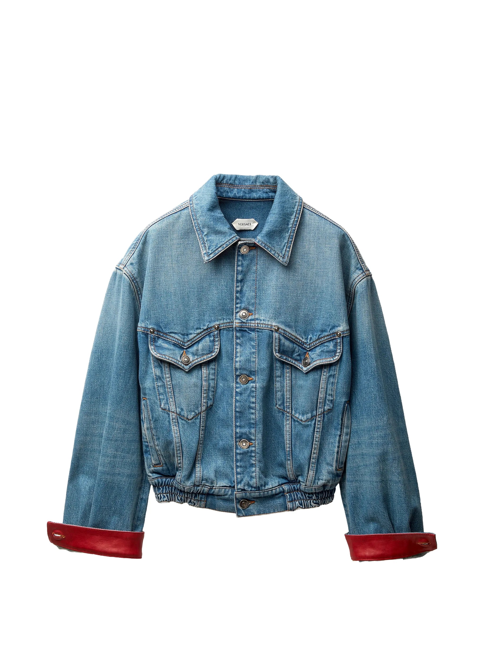 cuff collared jacket