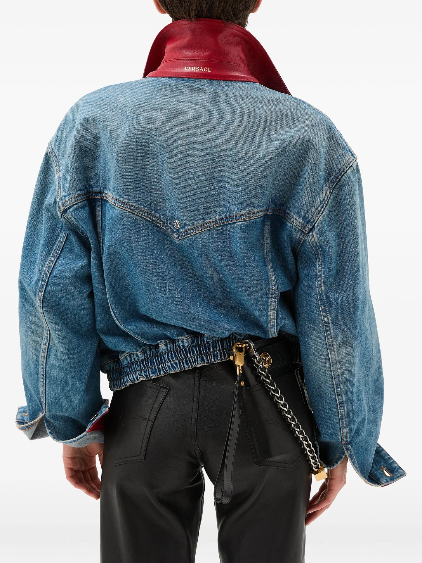 cuff collared jacket