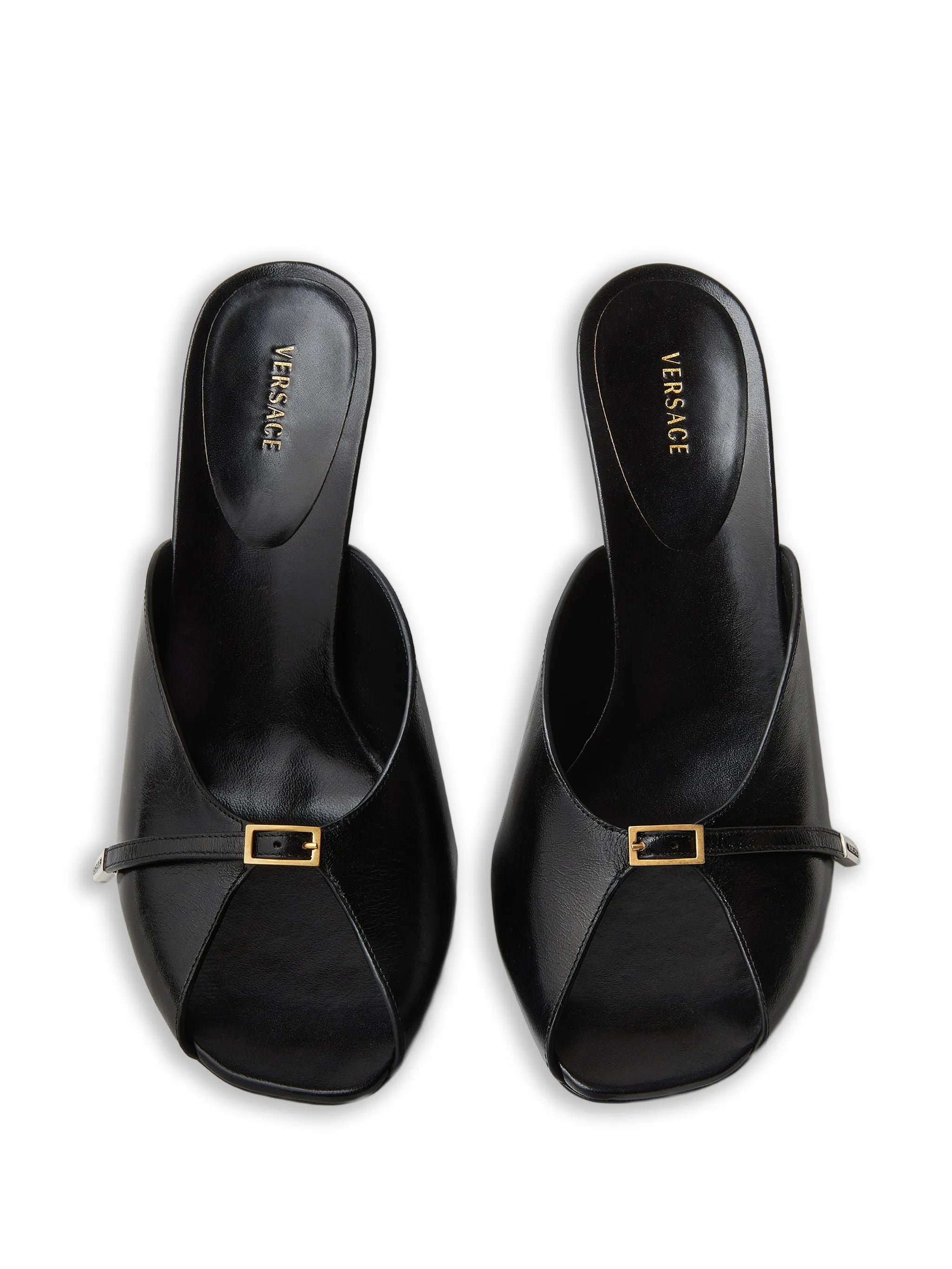 Nyx leather mules 80 mm