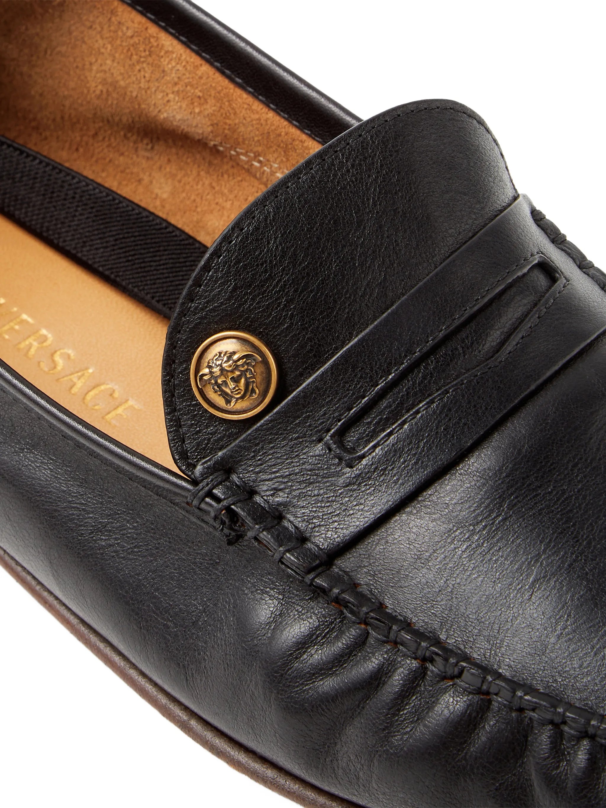 Guanto leather loafers