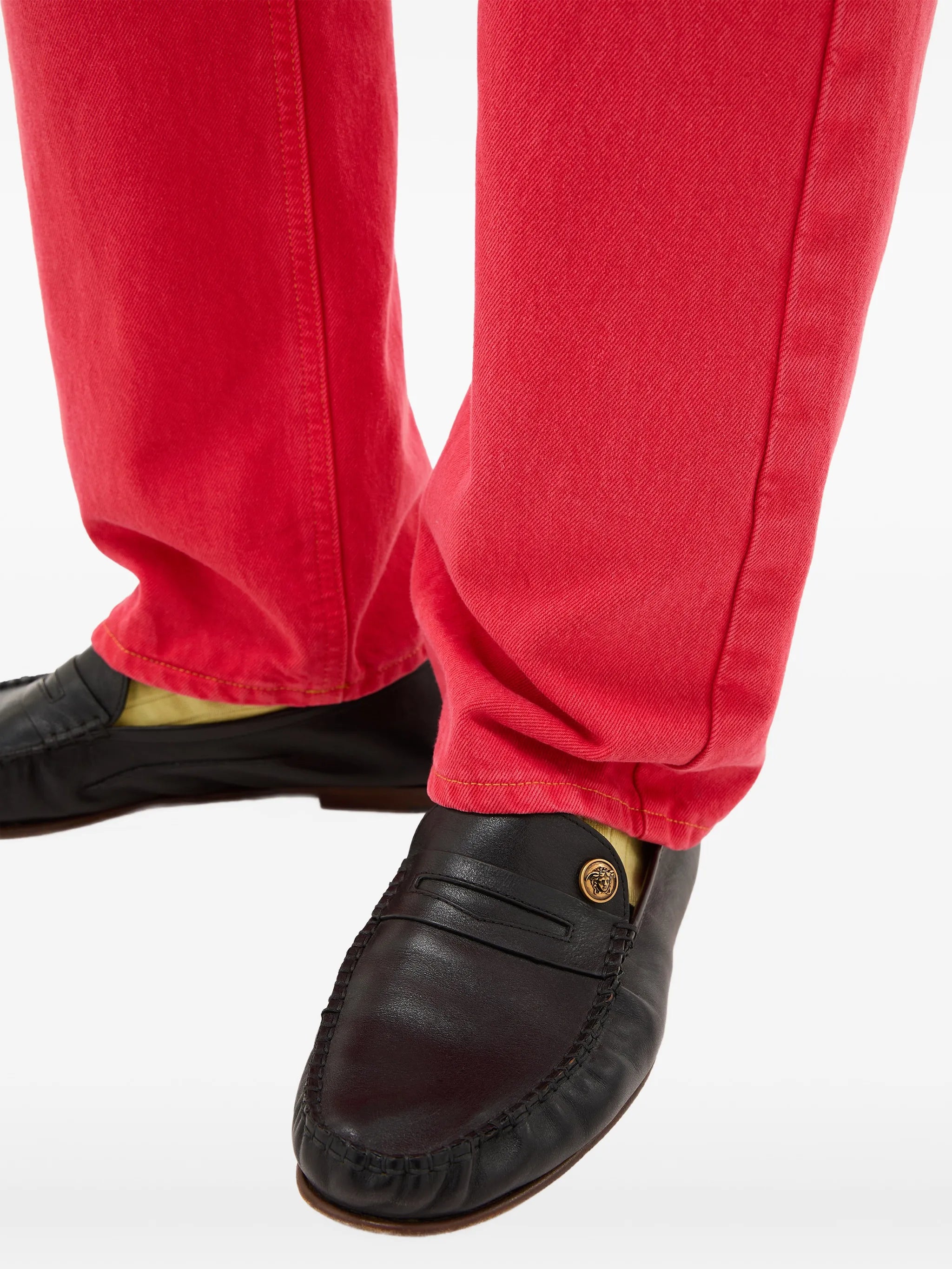 Guanto leather loafers