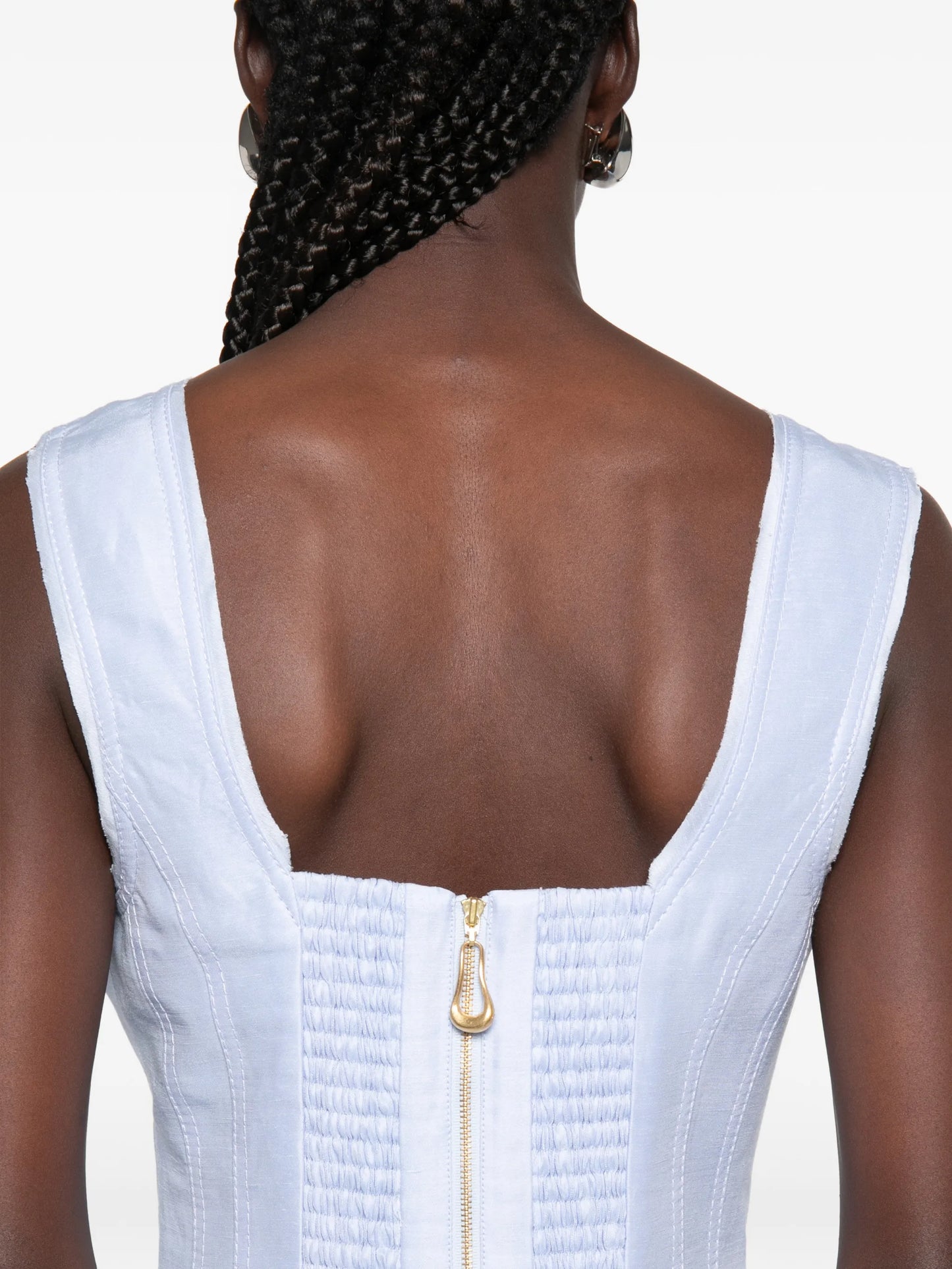 Spirelle panelled midi dress