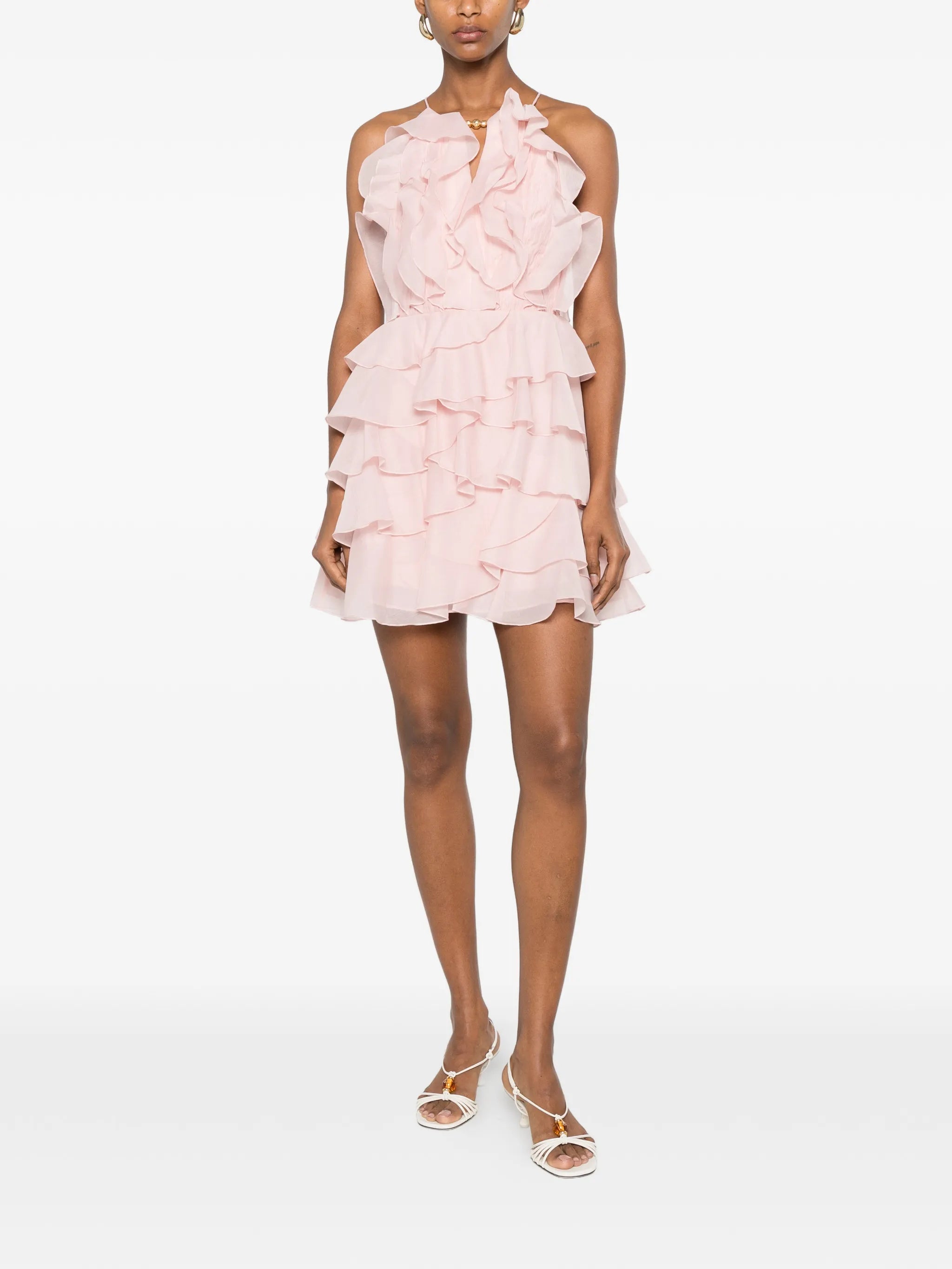 Cleo ruffled mini dress