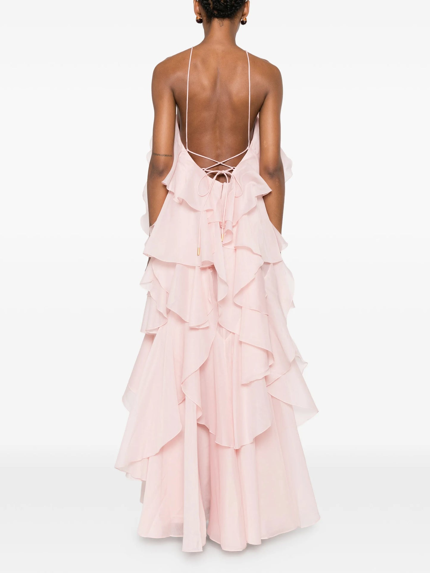 Pandorea ruffled layered maxi dress