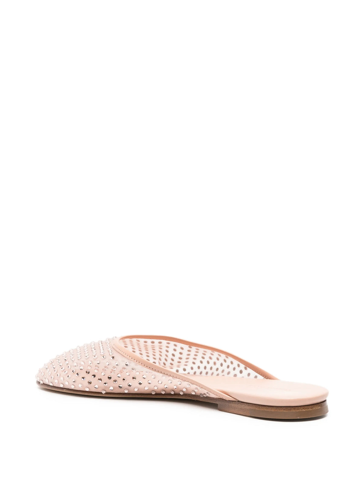 Balla mesh crystal slippers