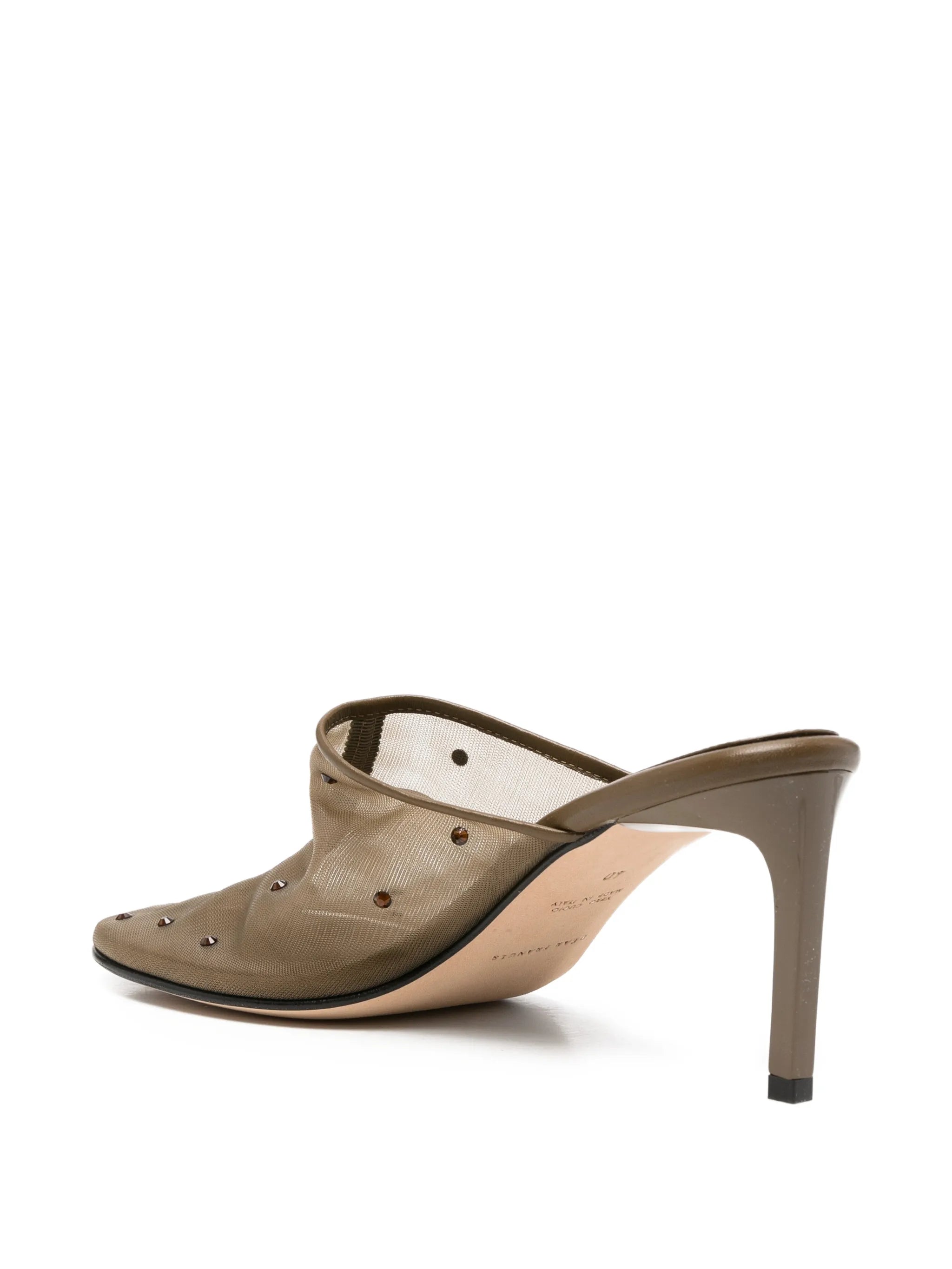 Sade crystal-embellished mules