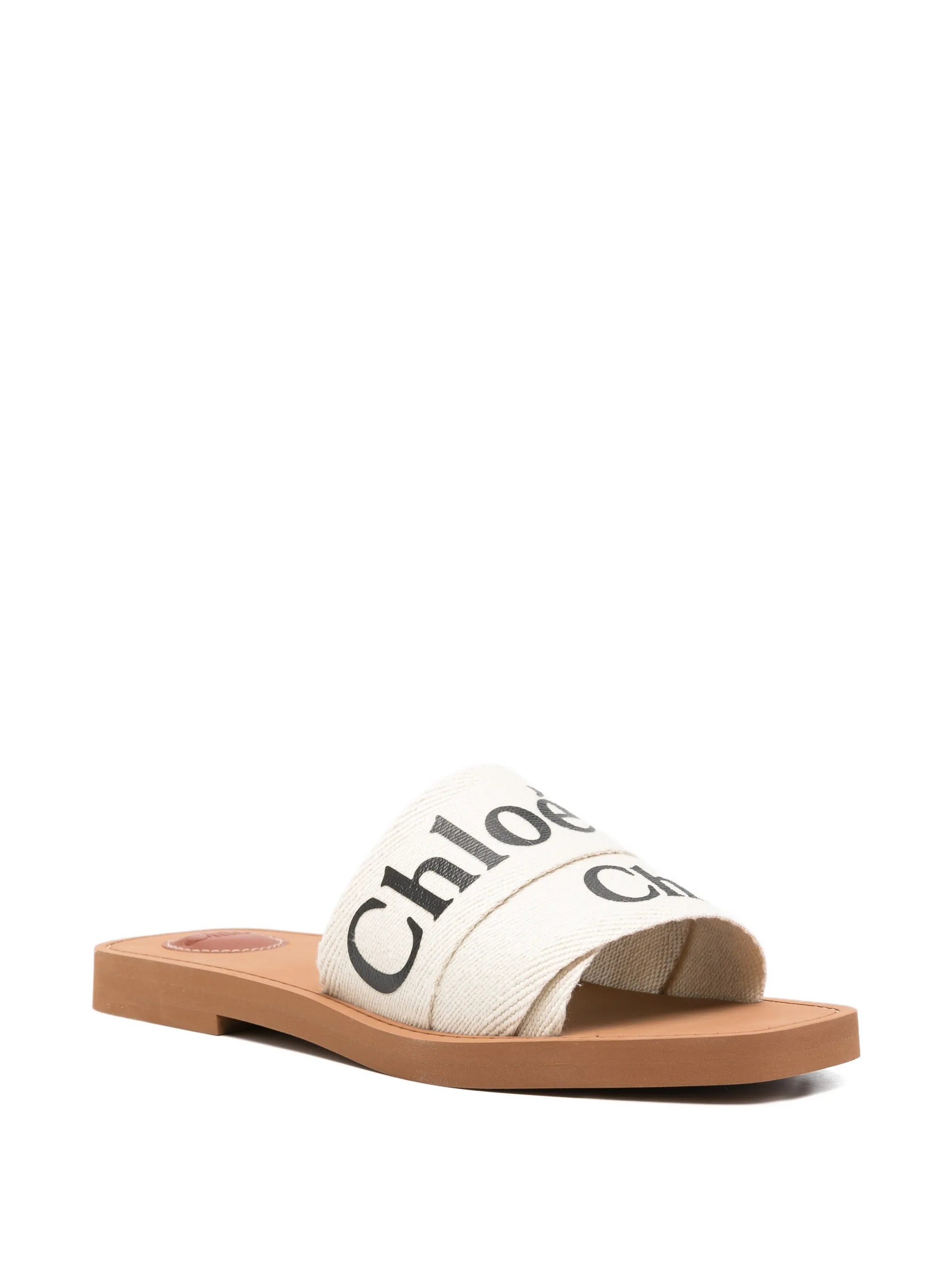 Woody logo-print sandals