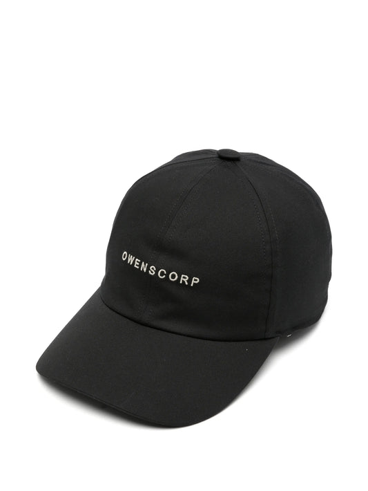 Tower baseball cap in embroidered heavy poplin