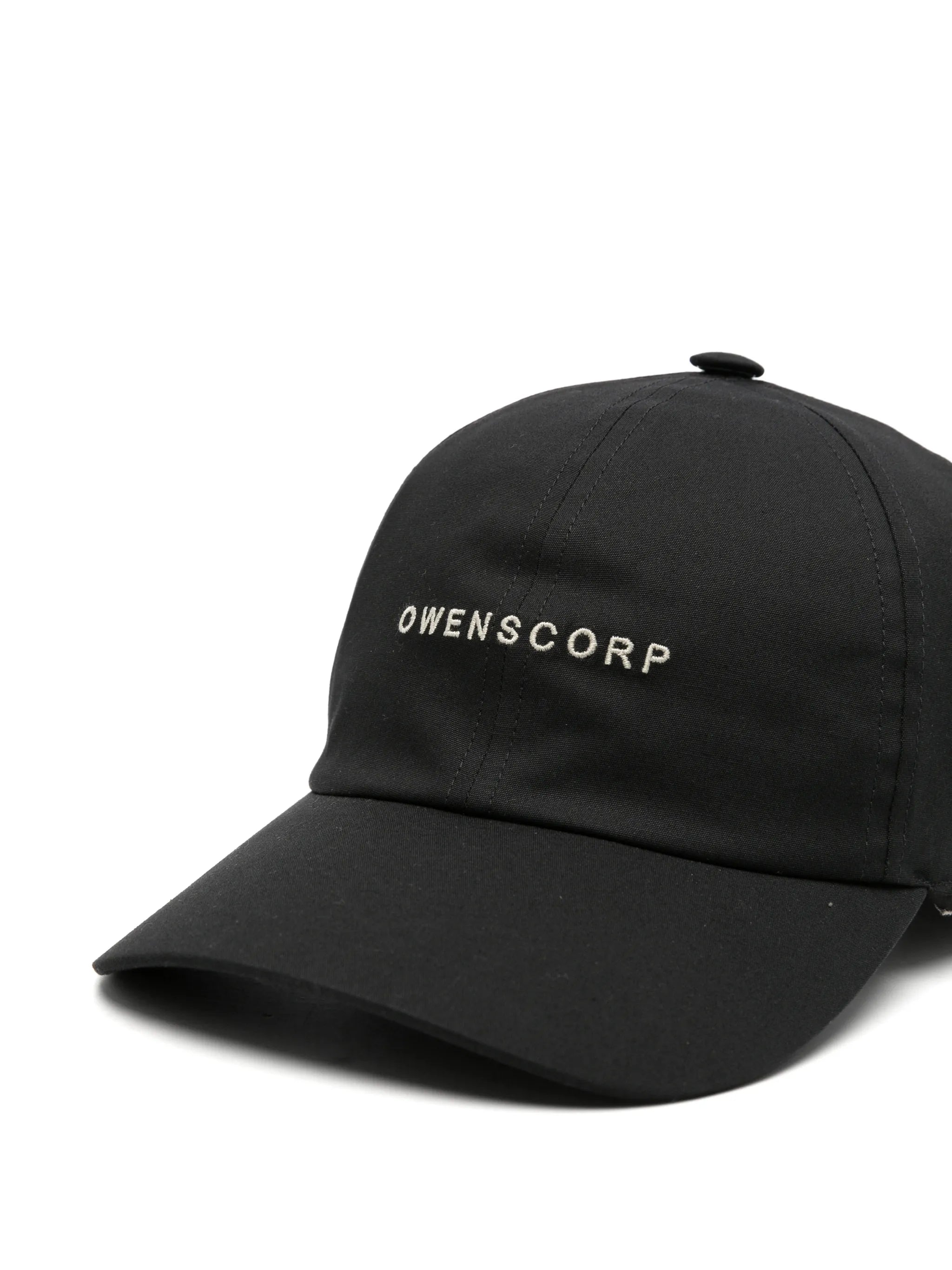 Tower baseball cap in embroidered heavy poplin