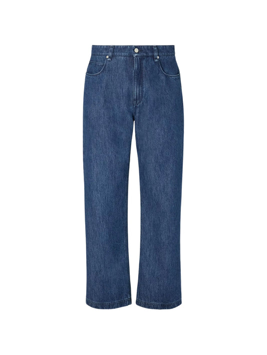 leather-patch jeans