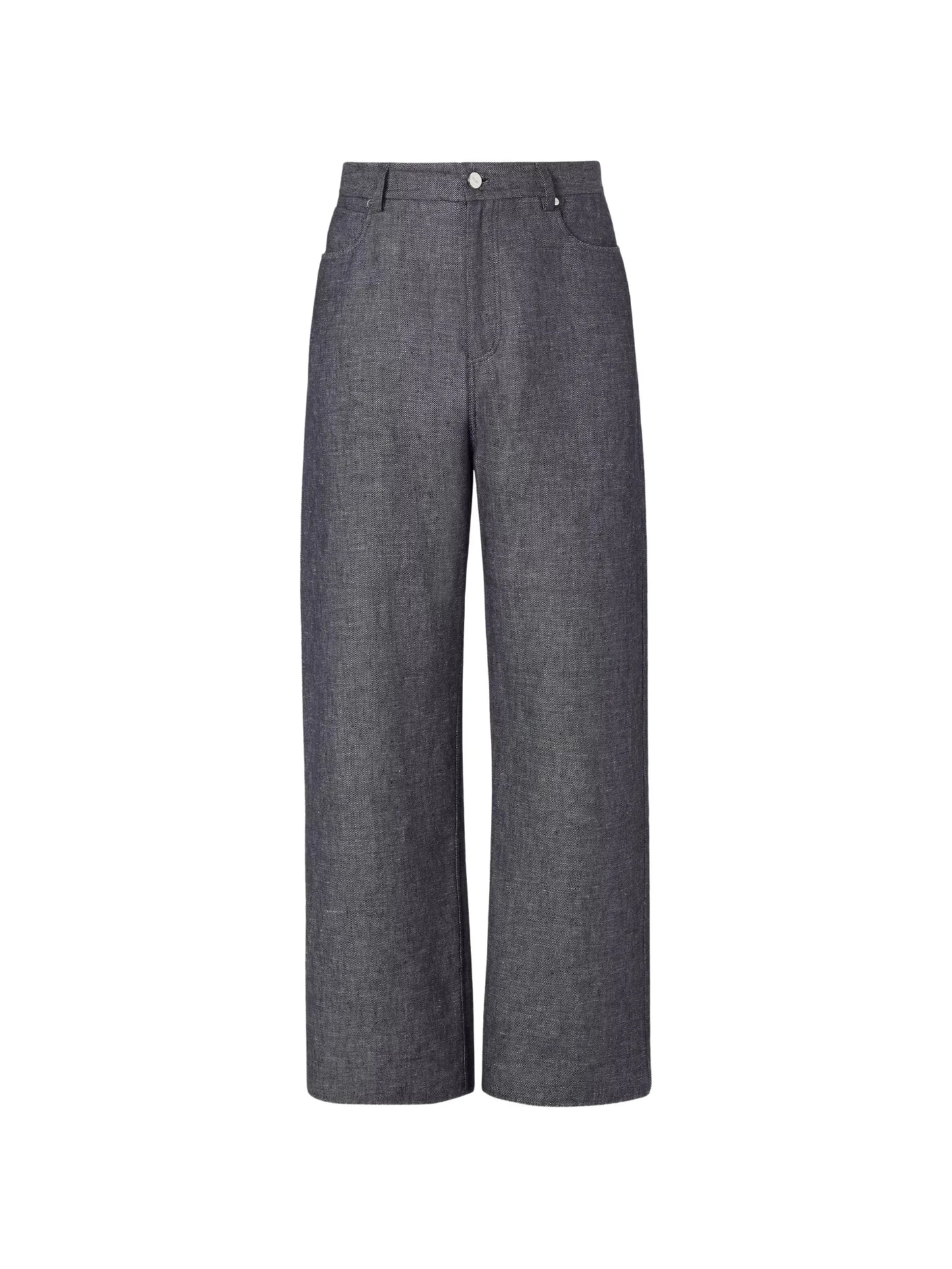 straight-leg trousers