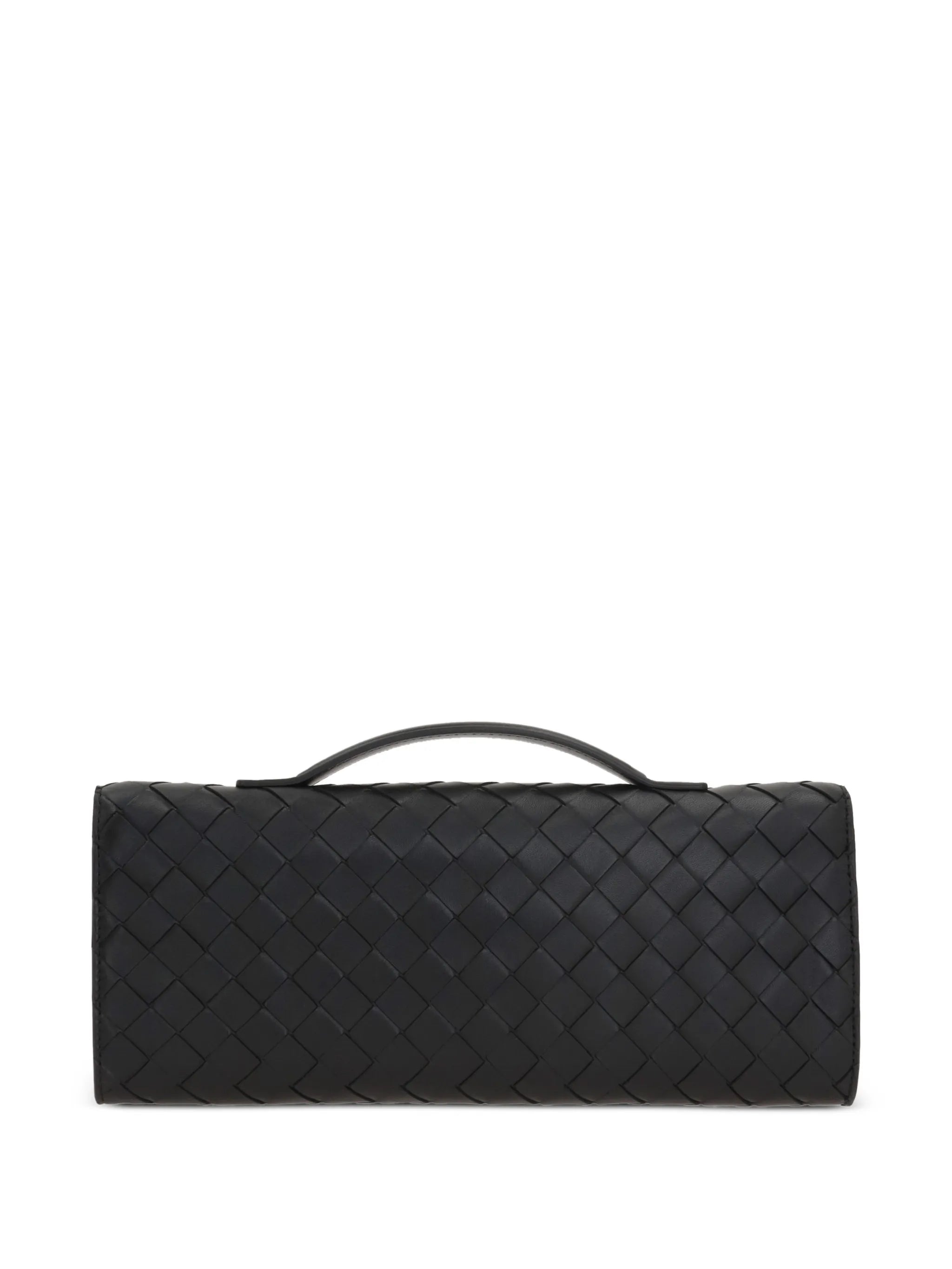 Andiamo Intrecciato knotted clutch bag
