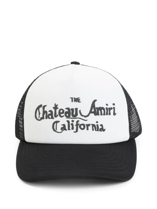 lettering-print baseball cap