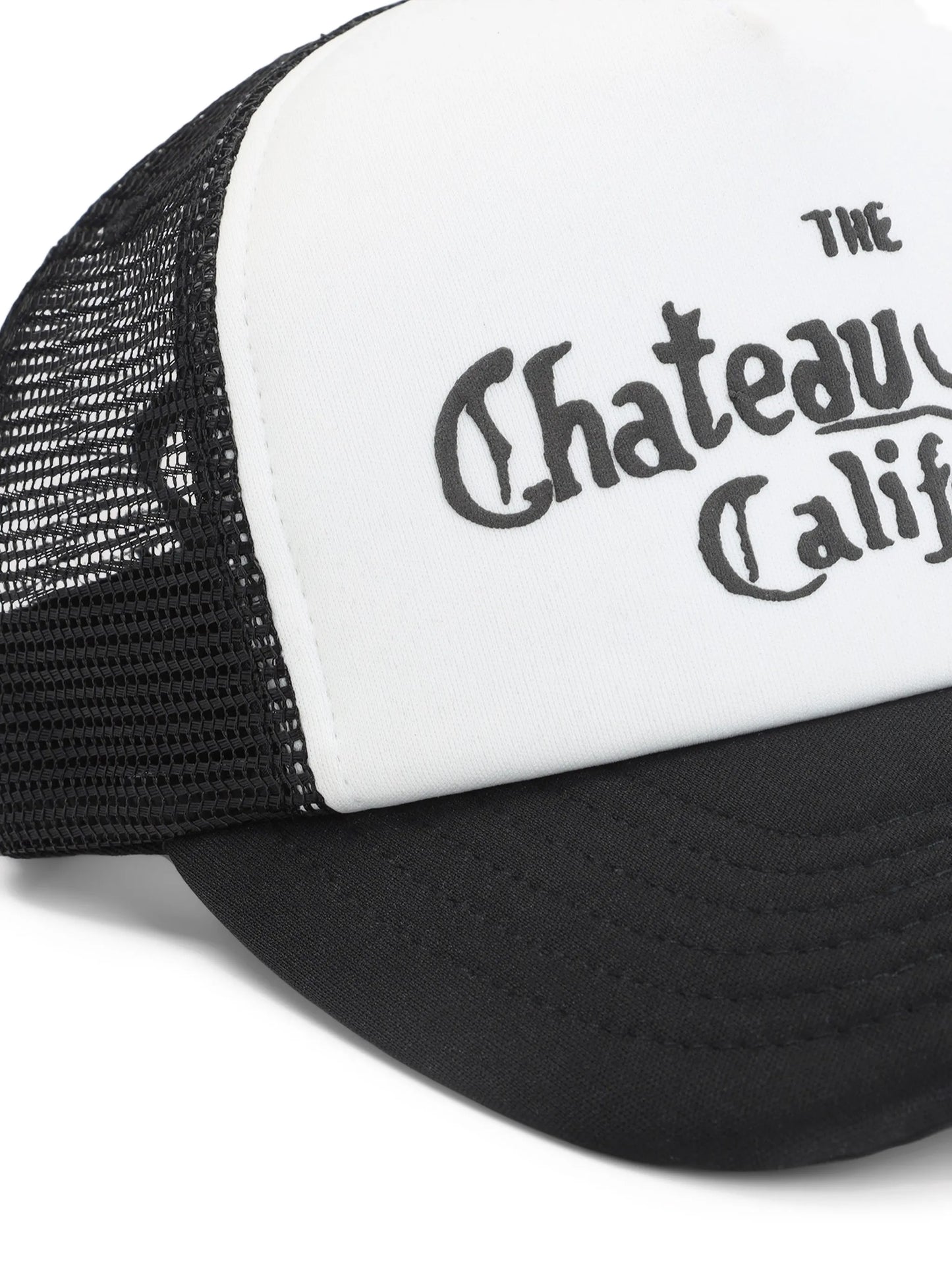 lettering-print baseball cap