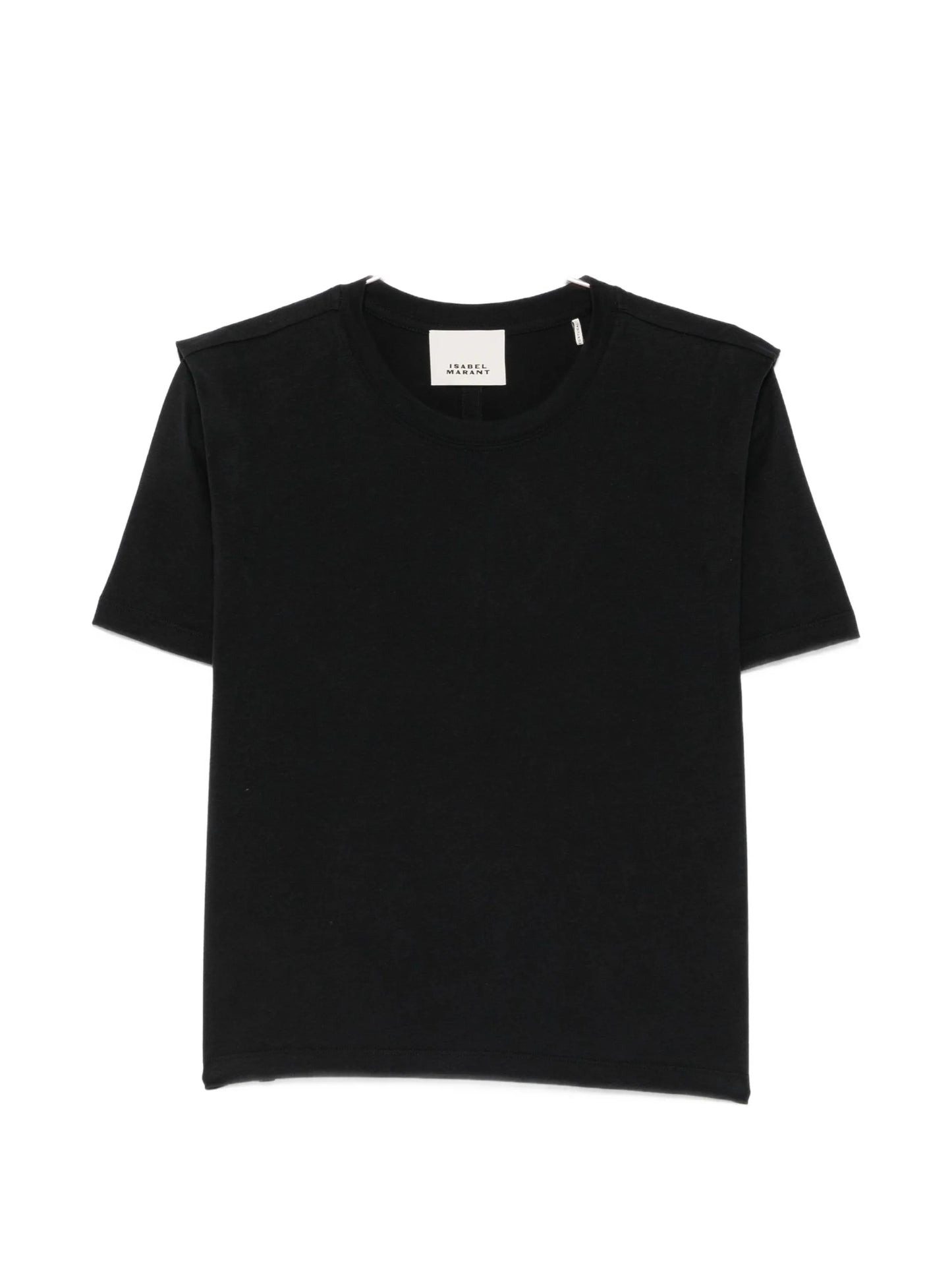 Zelitos padded-shoulder T-shirt