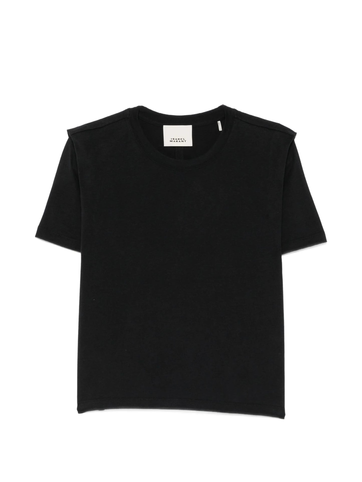 Zelitos padded-shoulder T-shirt