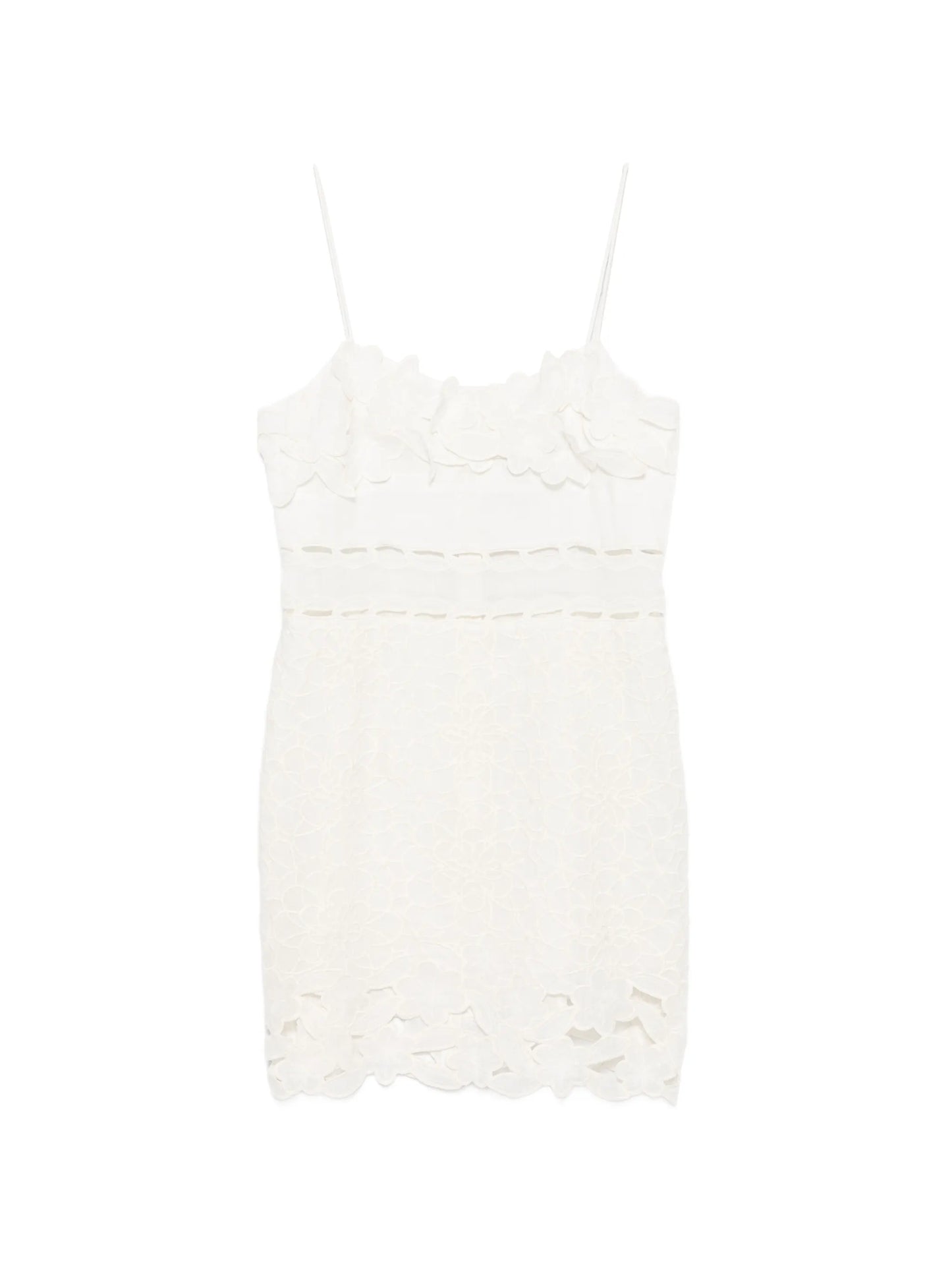 Reola guipure-lace mini dress