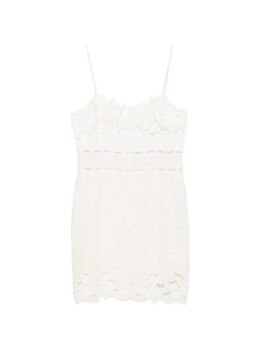 Reola guipure-lace mini dress