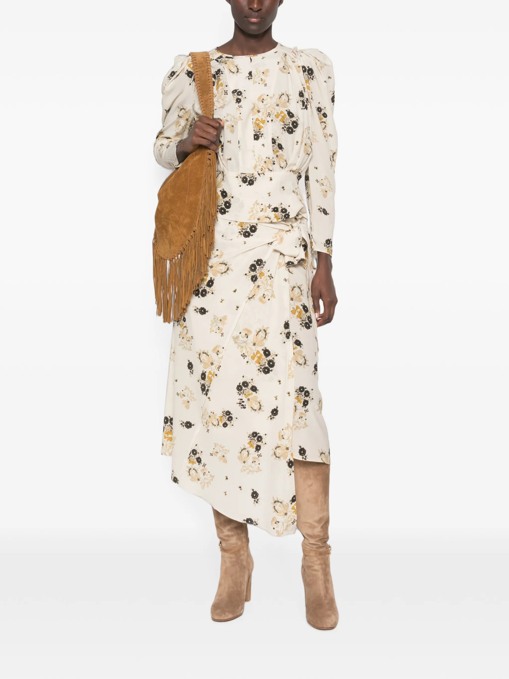 Faniry silk skirt