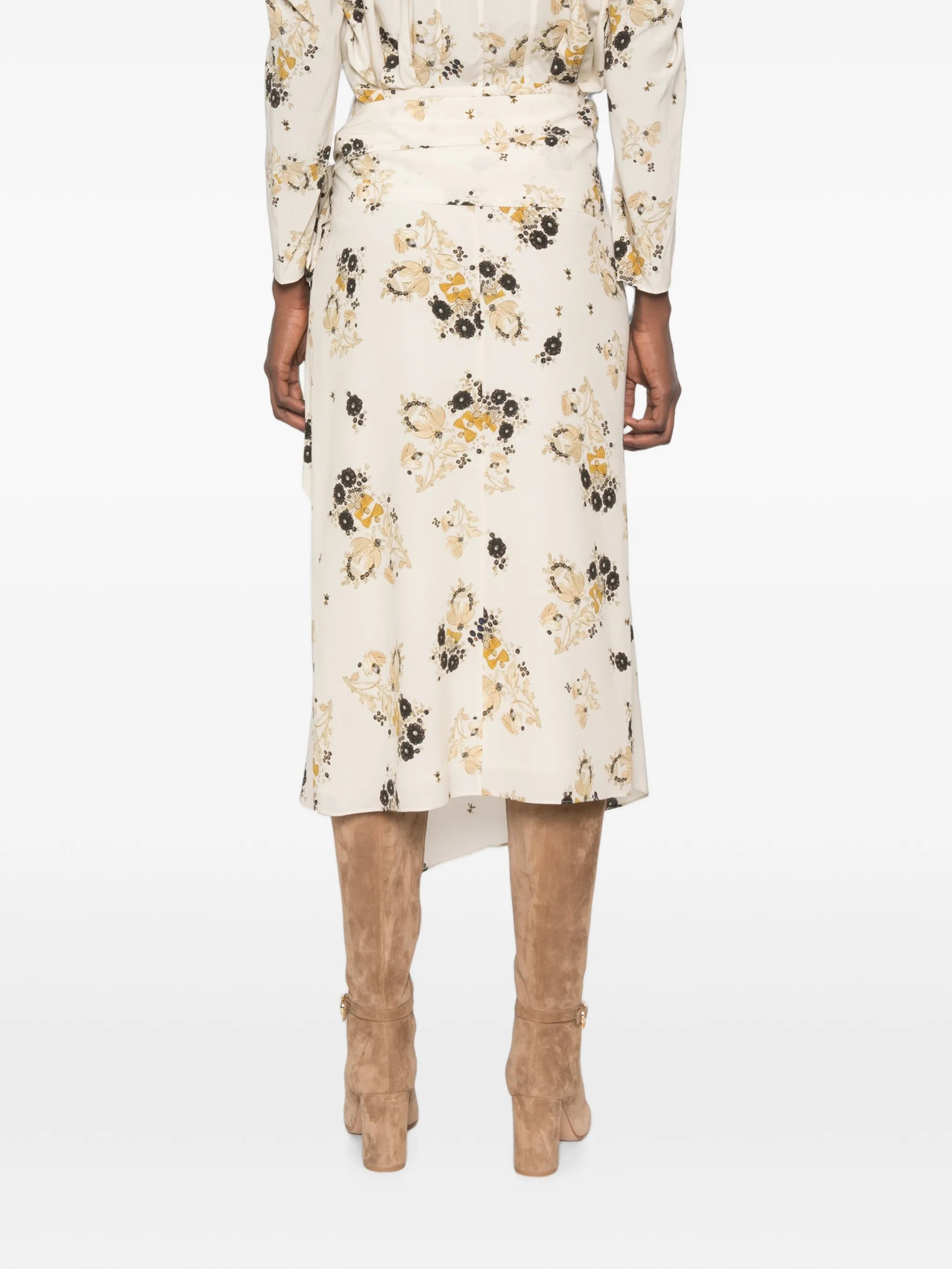 Faniry silk skirt