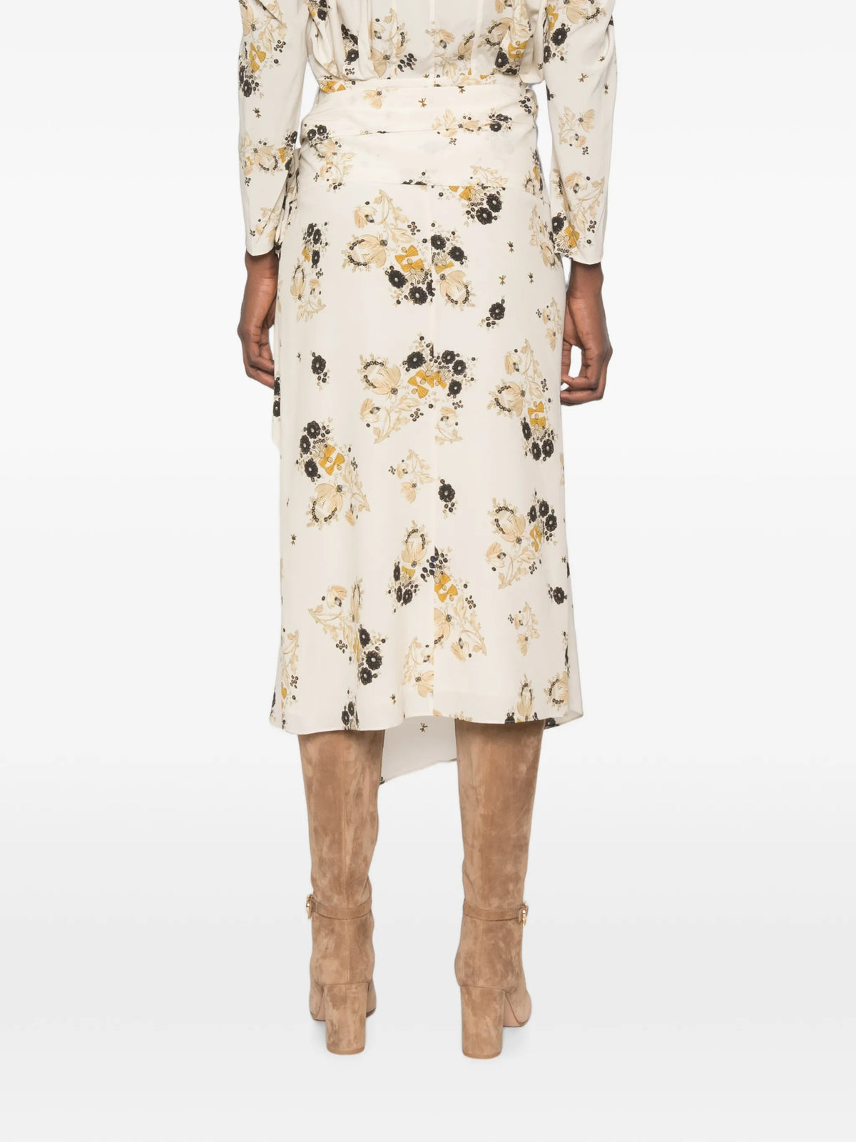 Faniry silk skirt