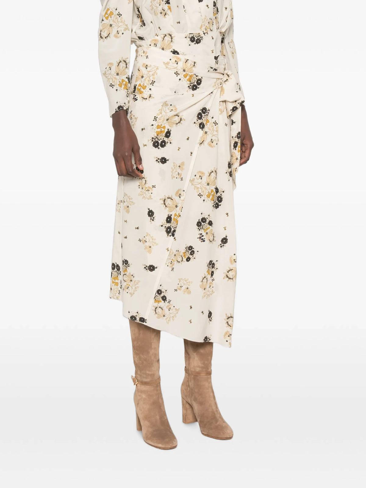 Faniry silk skirt