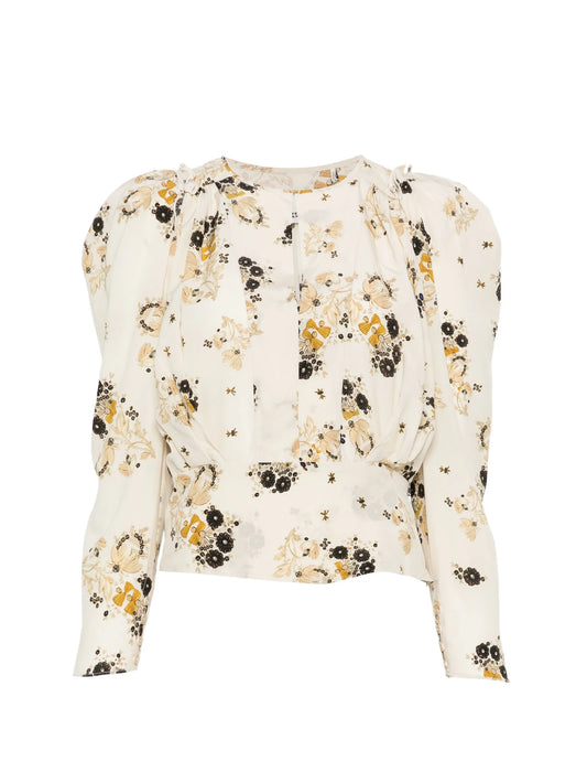 Zarga floral-print  top