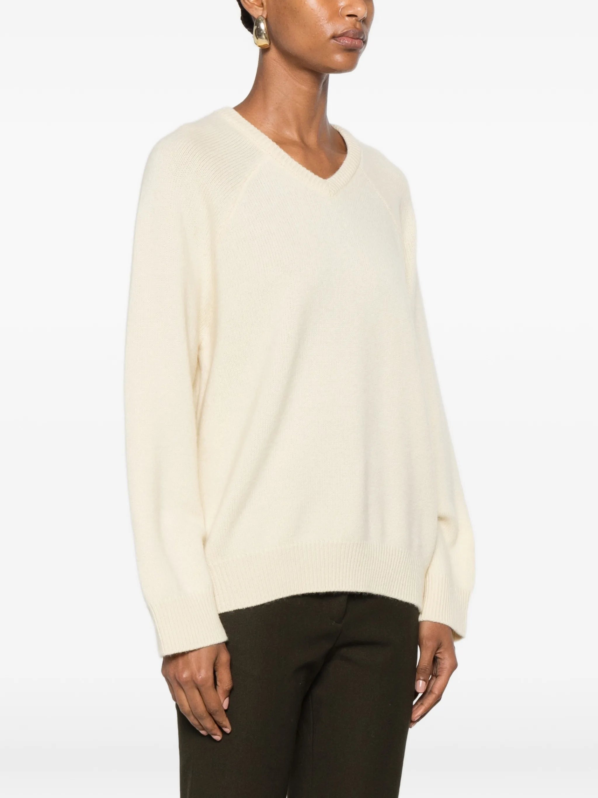 V-neck sweater