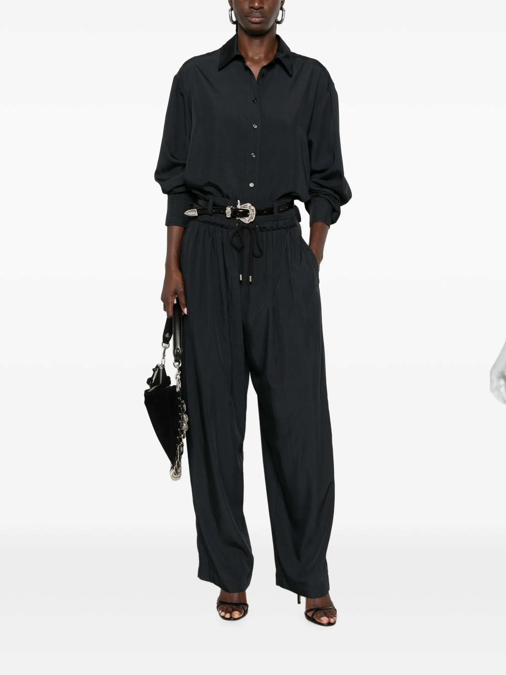 Fabriza long-sleeve button-down shirt