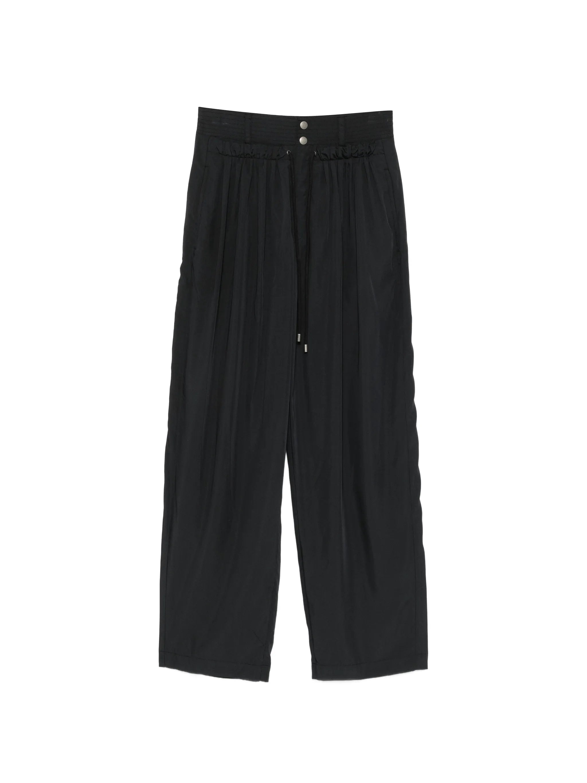 Inaya drawstring-fastening palazzo pants