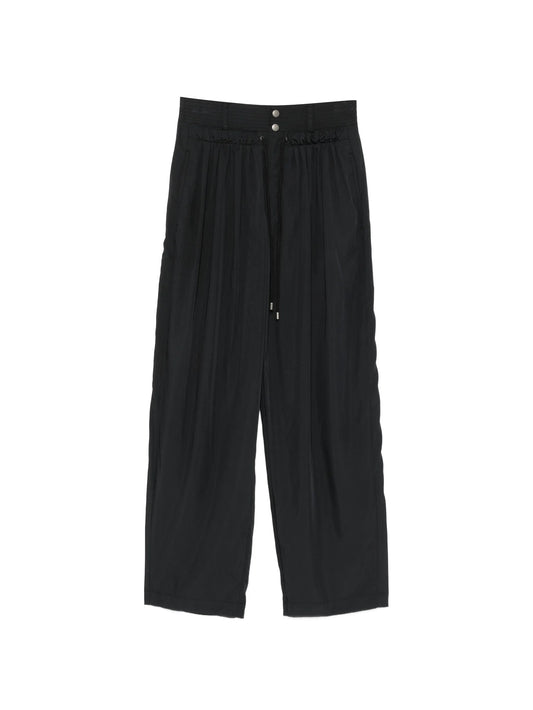 Inaya drawstring-fastening palazzo pants