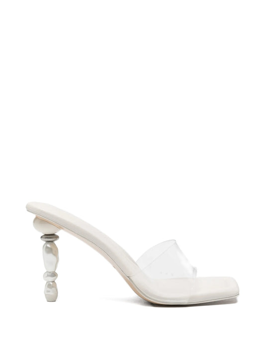 Mahina pearl-embellished sandals