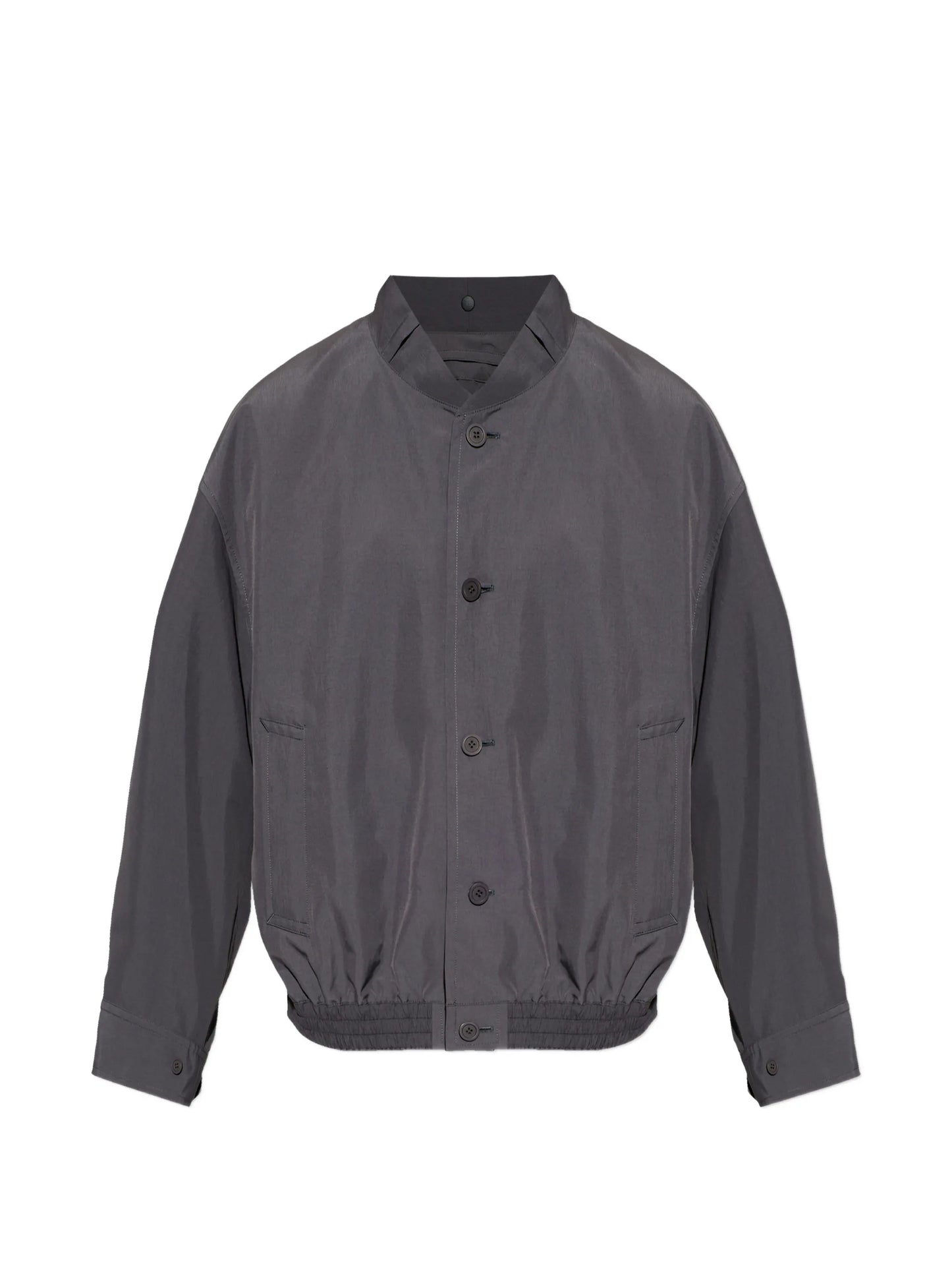 Carrier Carried button-front bomber jacket