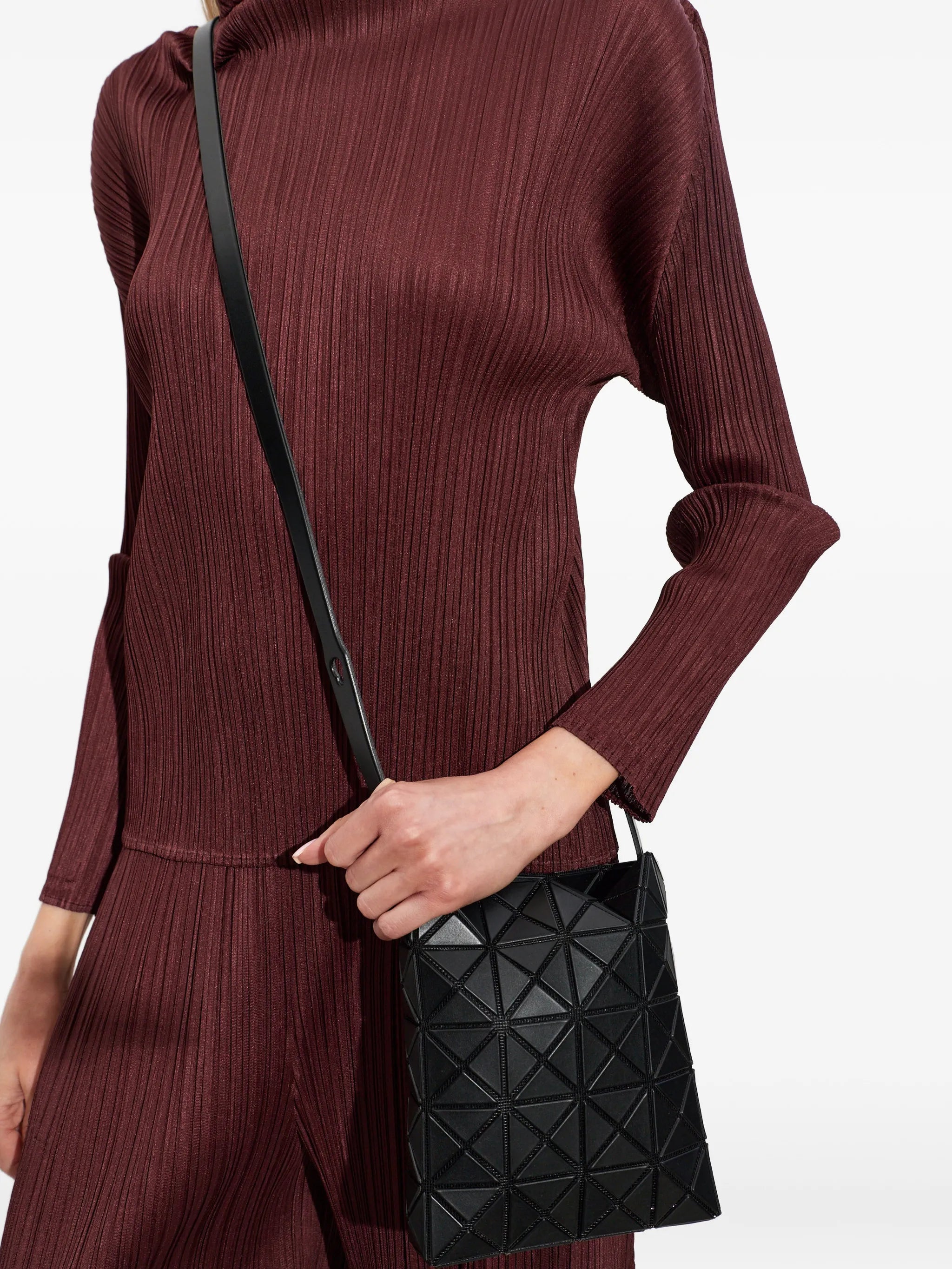geometric panels tote bag