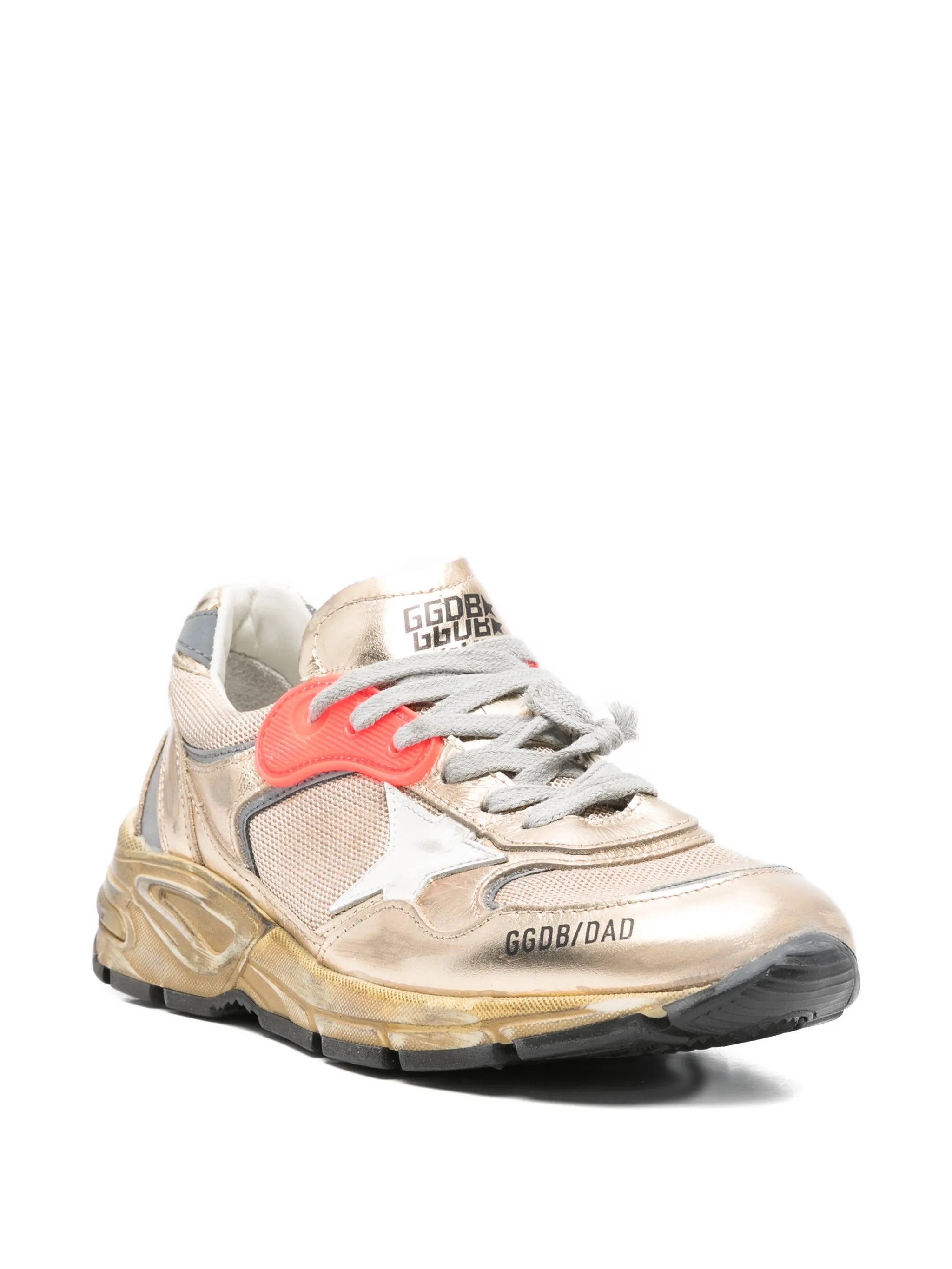 Dad distressed-effect sneakers