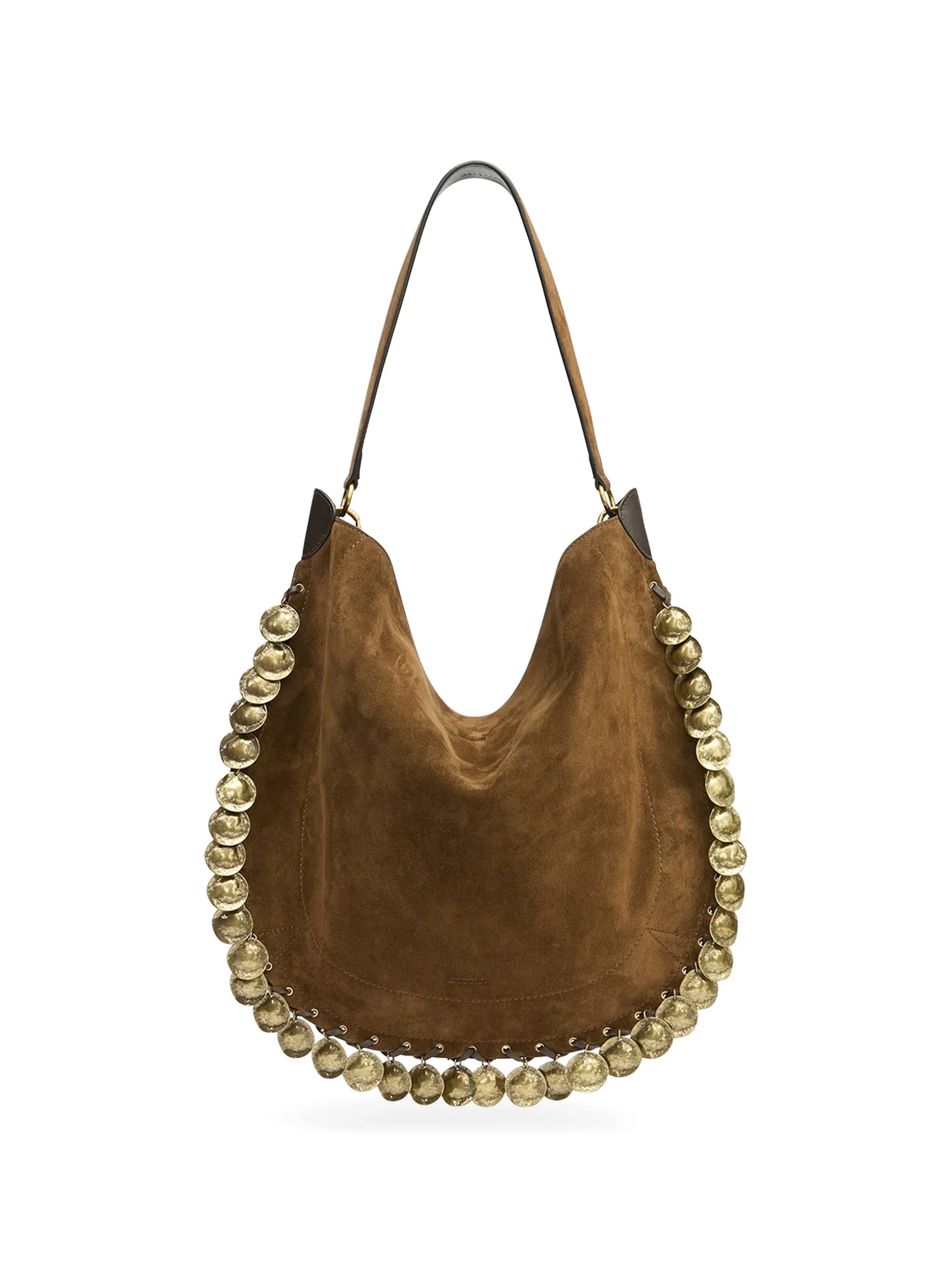 Oskan Hobo Soft braided medallion-embellishment shoulder bag