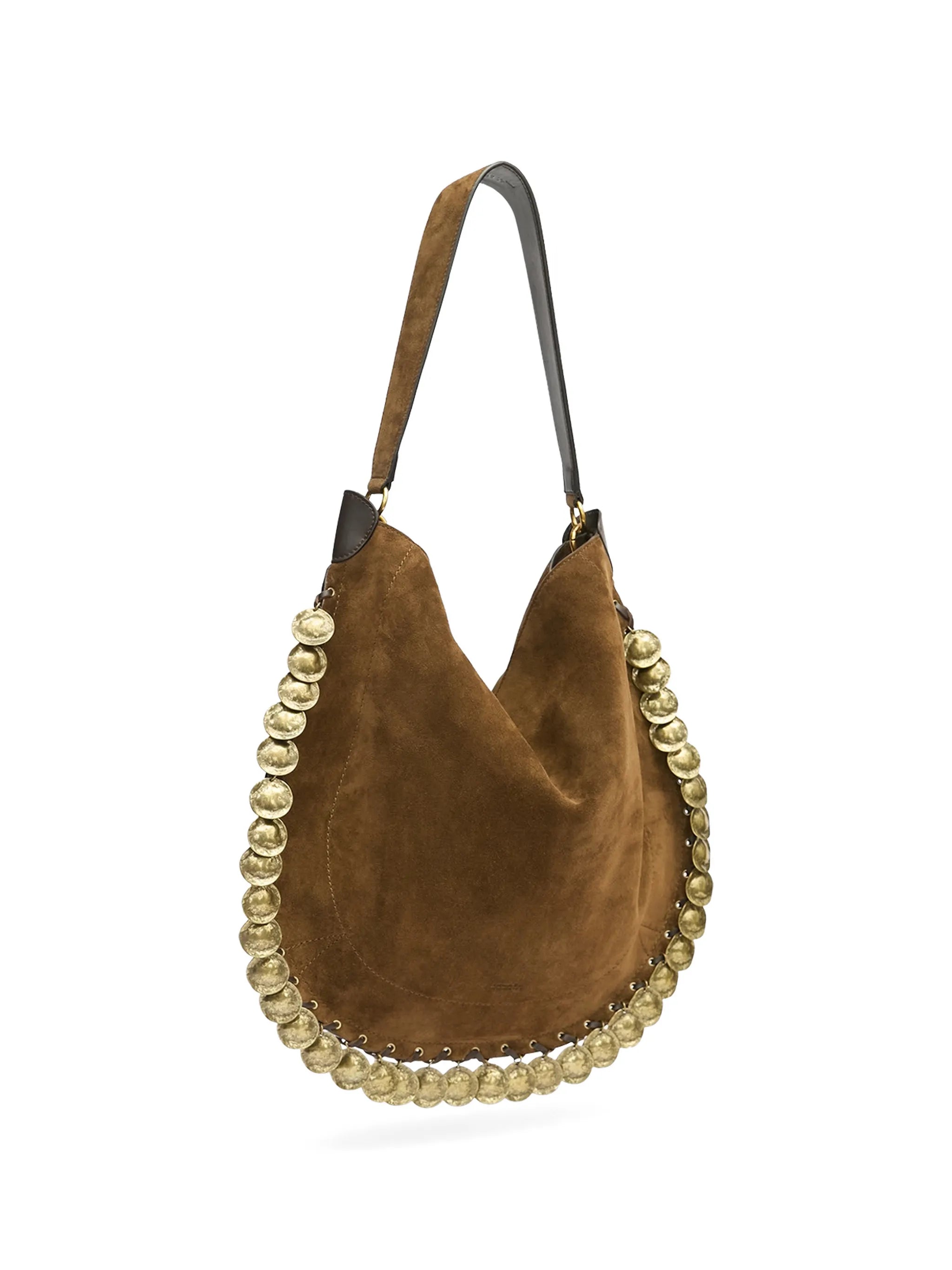 Oskan Hobo Soft braided medallion-embellishment shoulder bag