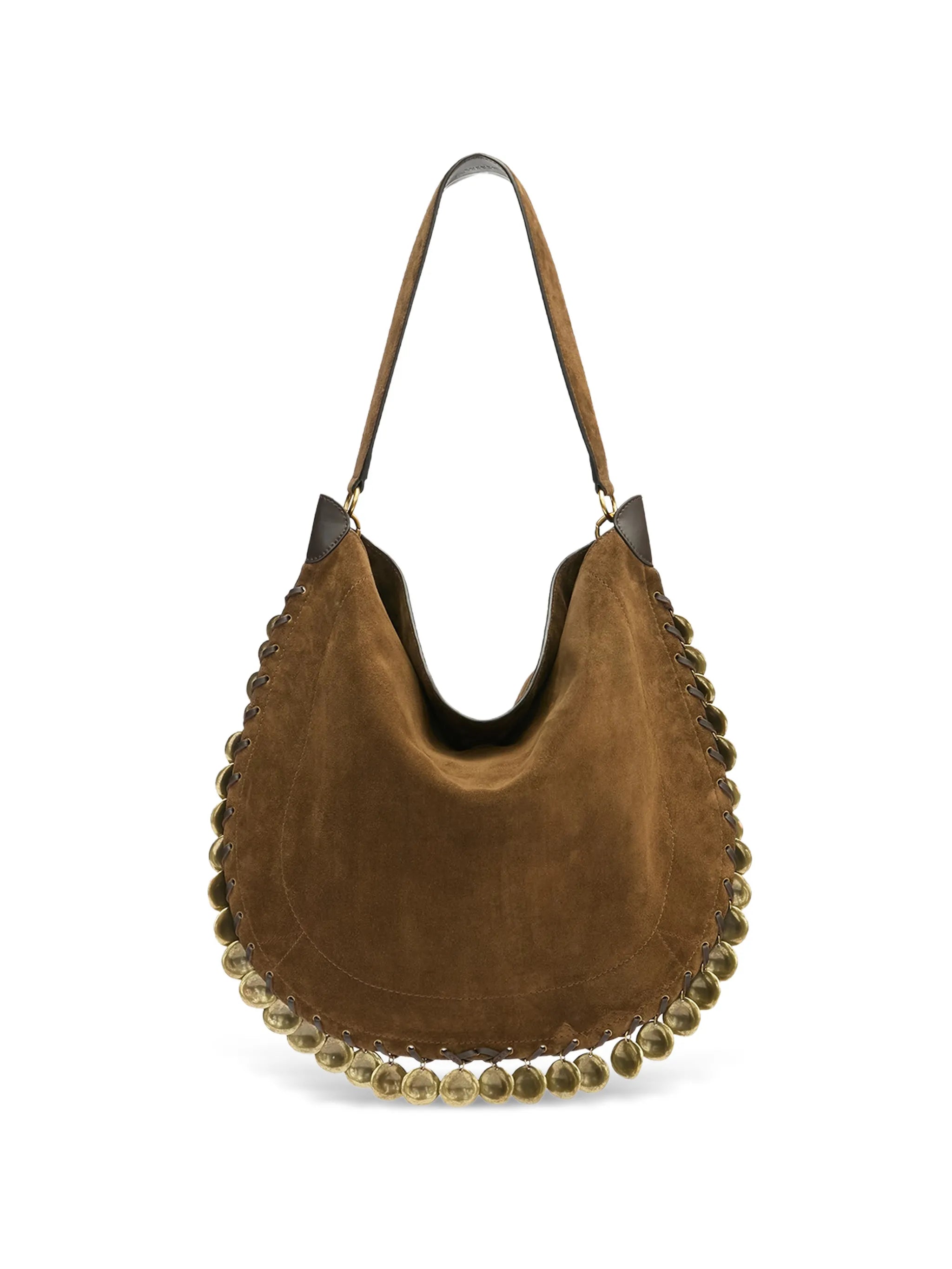 Oskan Hobo Soft braided medallion-embellishment shoulder bag