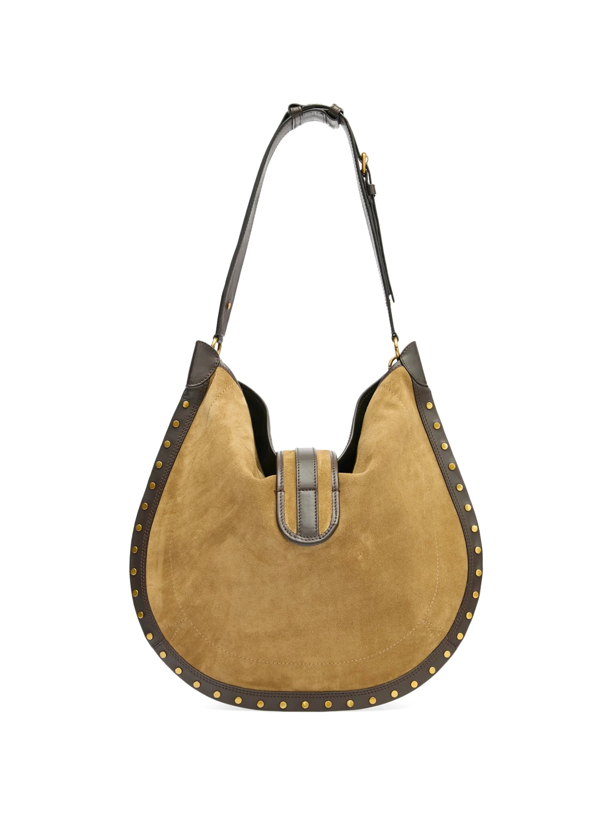 Oskan Hobo studs-detail fringed shoulder bag