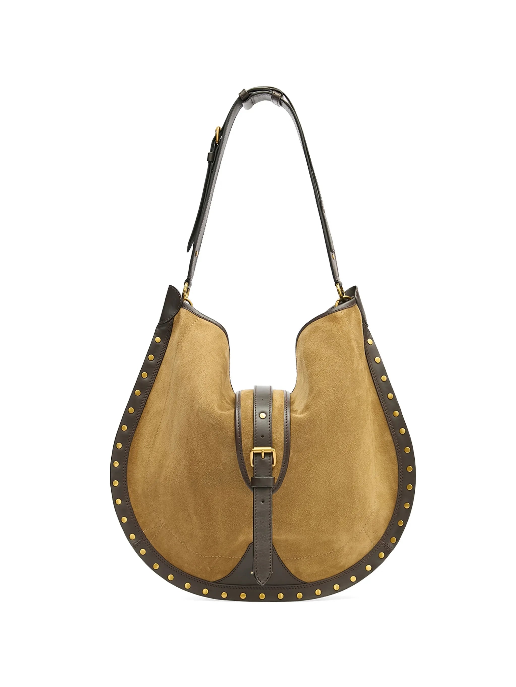 Oskan Hobo studs-detail fringed shoulder bag