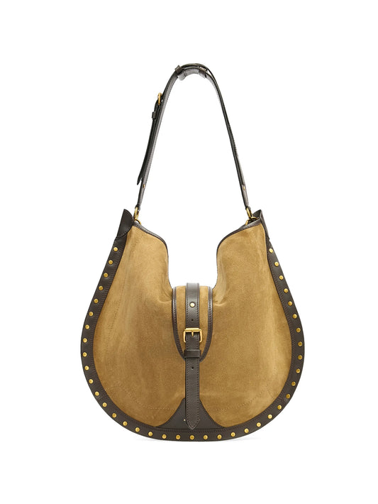 Oskan Hobo studs-detail fringed shoulder bag