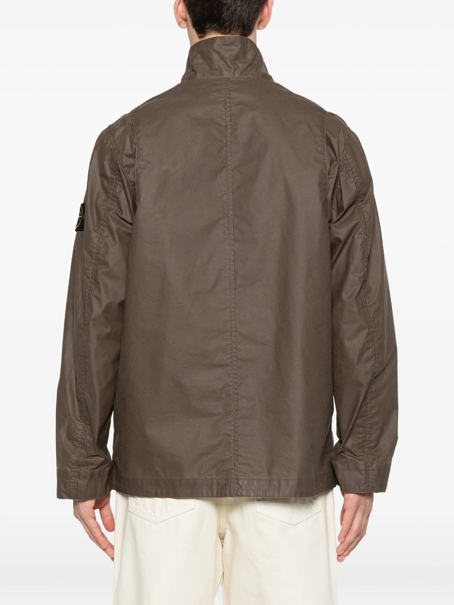 waxed shirt jacket