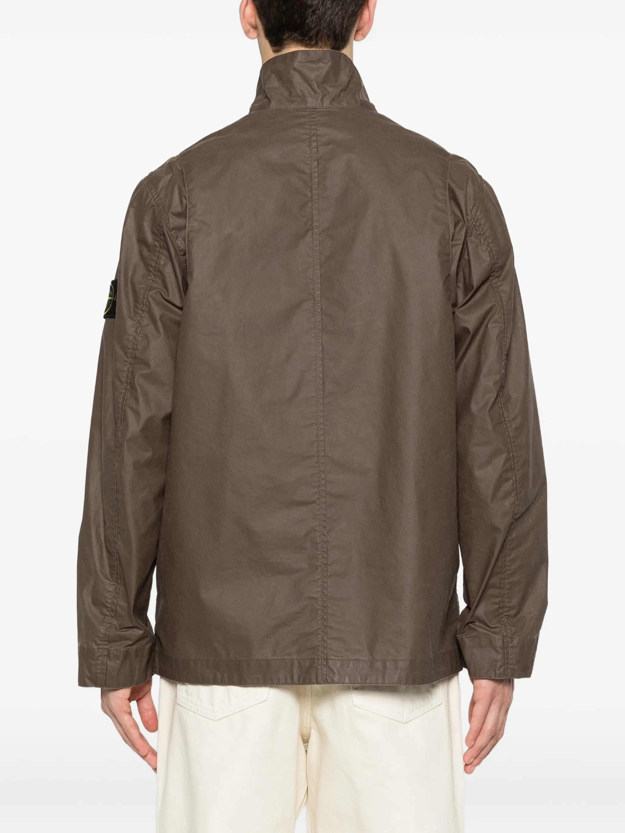 4100024 waxed pigment cotton tela jacket